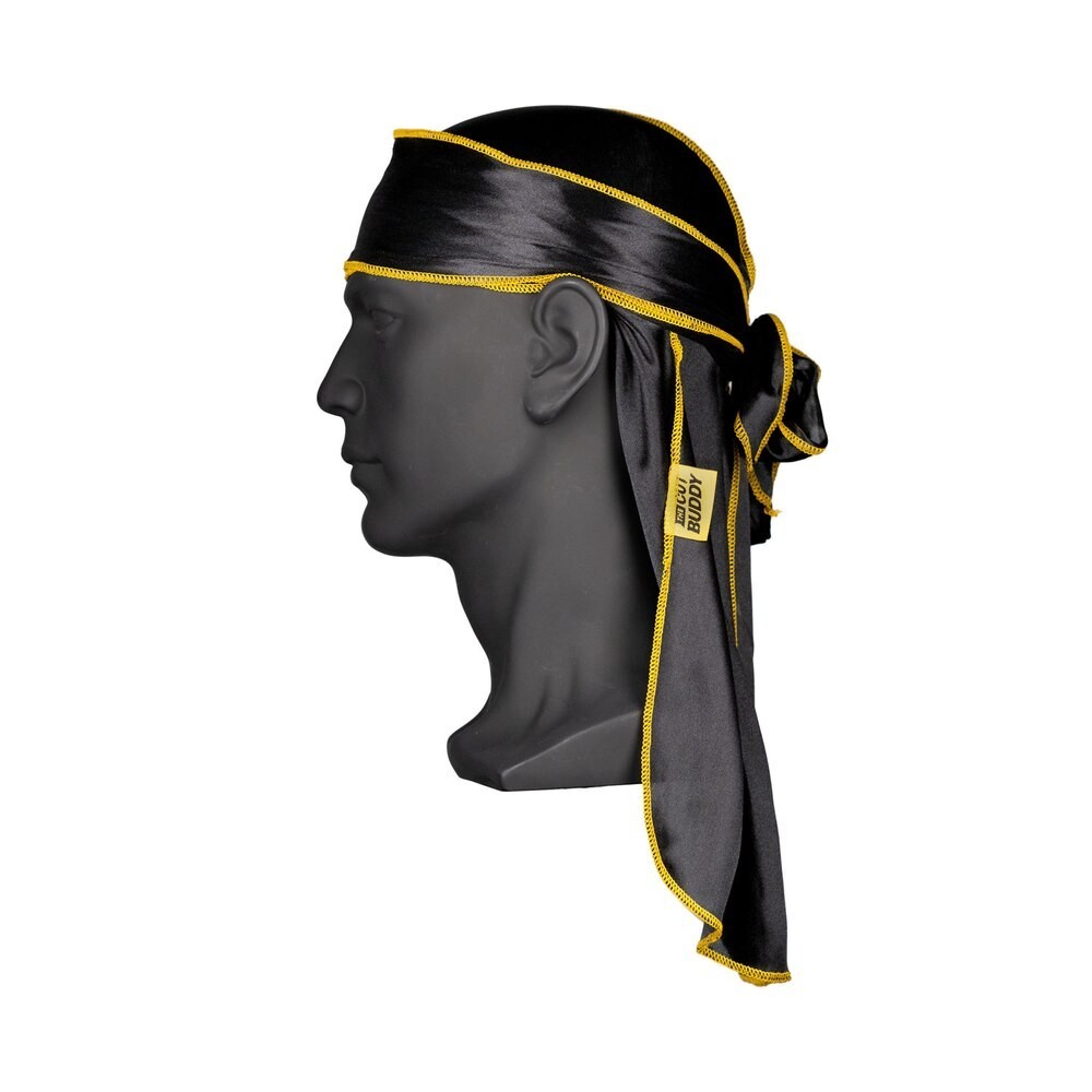 The Cut Buddy Mini Buddy Trimmer + Nick Wavy Collection Satin Durag (Black)