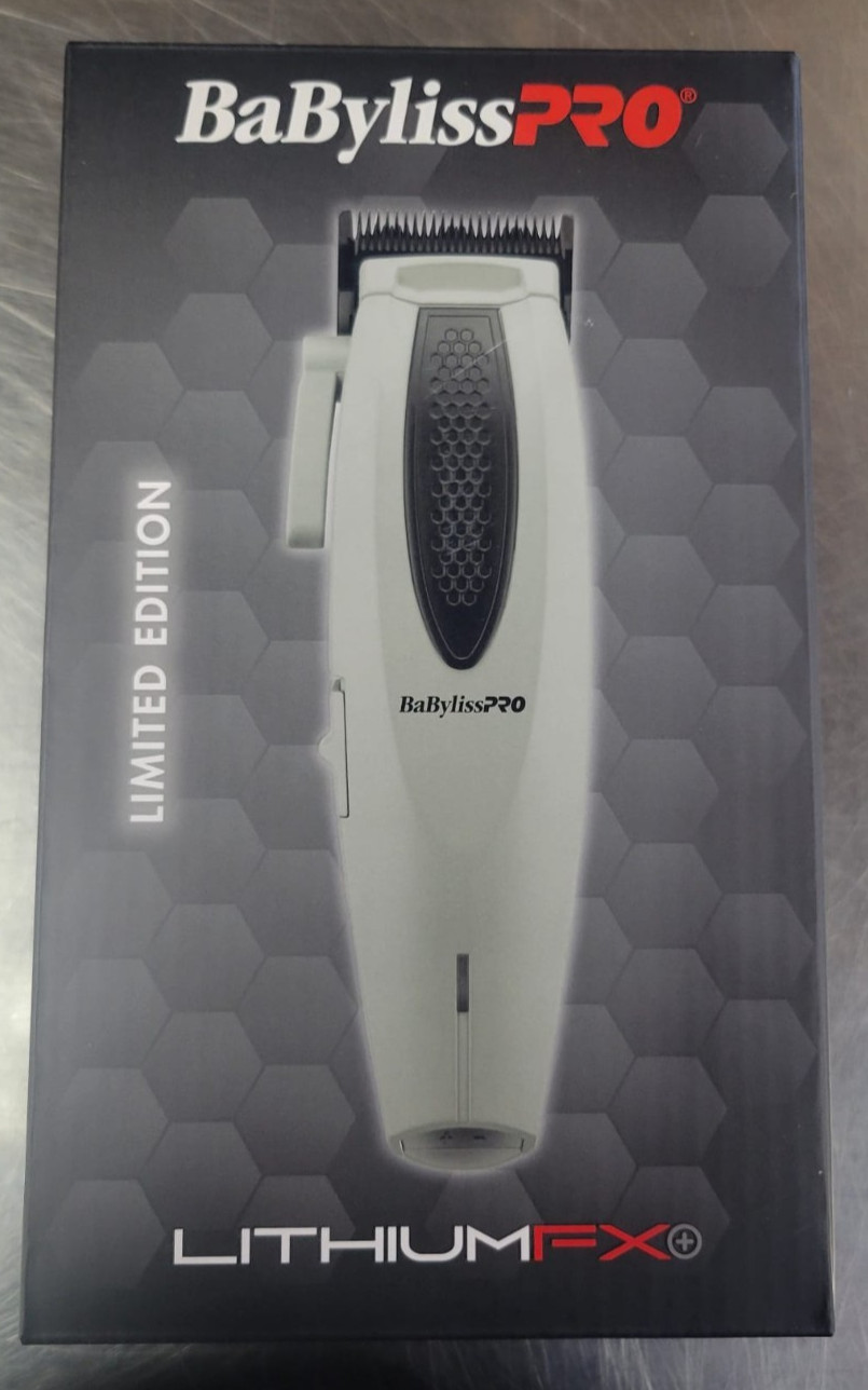 BaByliss PRO LithiumFX+ Cord/Cordless Ergonomic Clipper & Trimmer Combo Set Gray