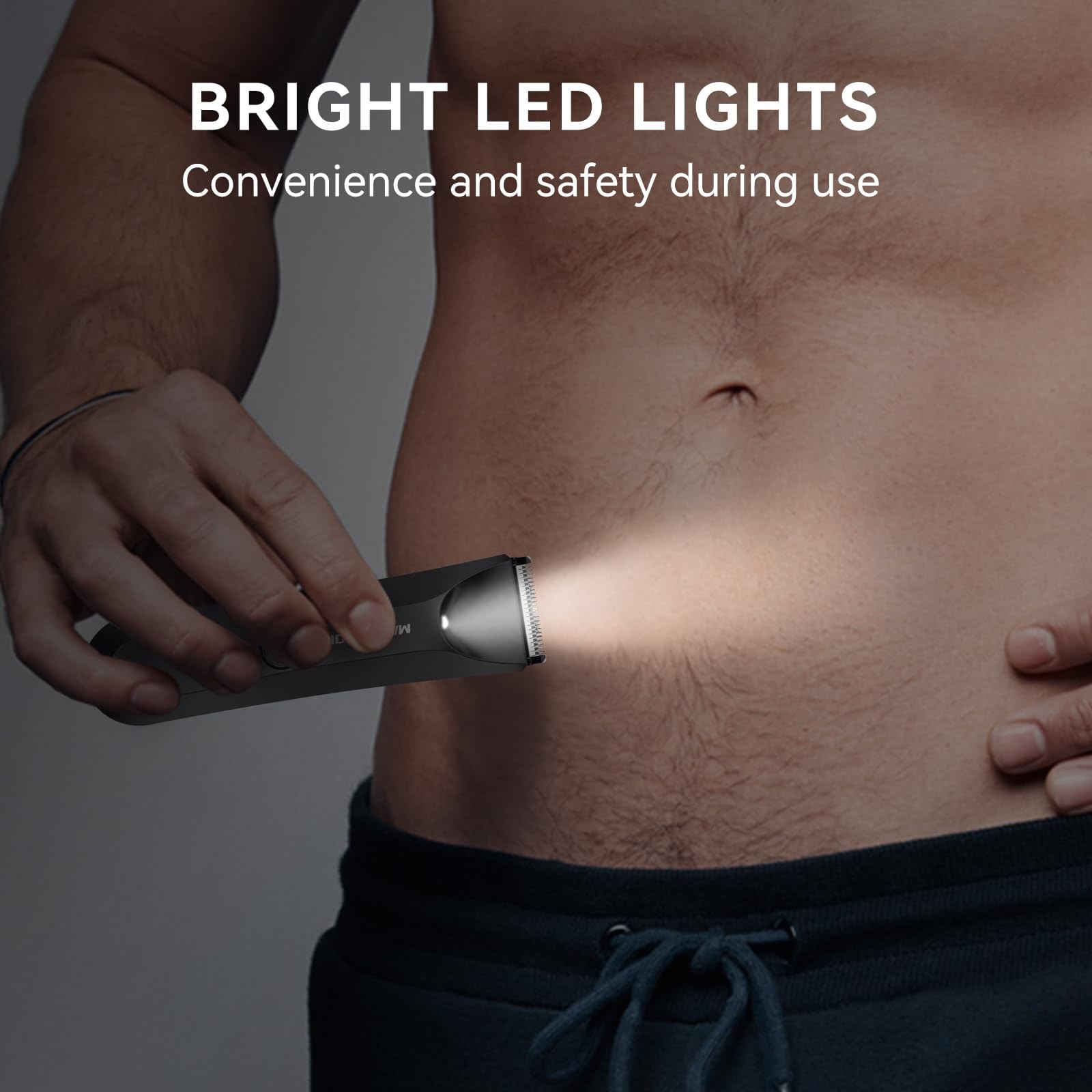 Manscape Body Hair Trimmer for Men, IPX7 Waterproof Pubic & Groin Hair Trimme…