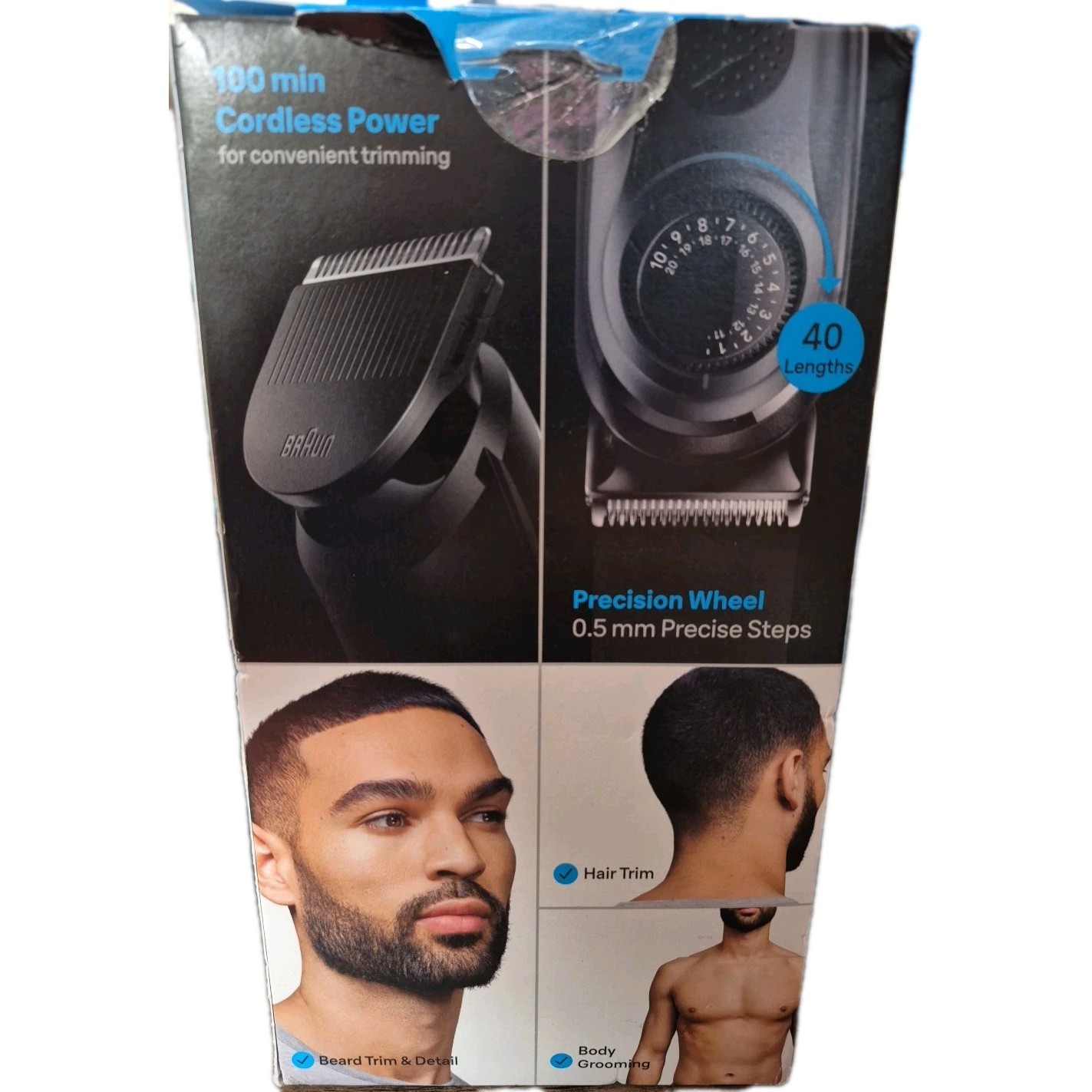 Braun All-in-One Style Kit Series 5 5480 8-in-1 Trimmer for Men NEW Shower Proof