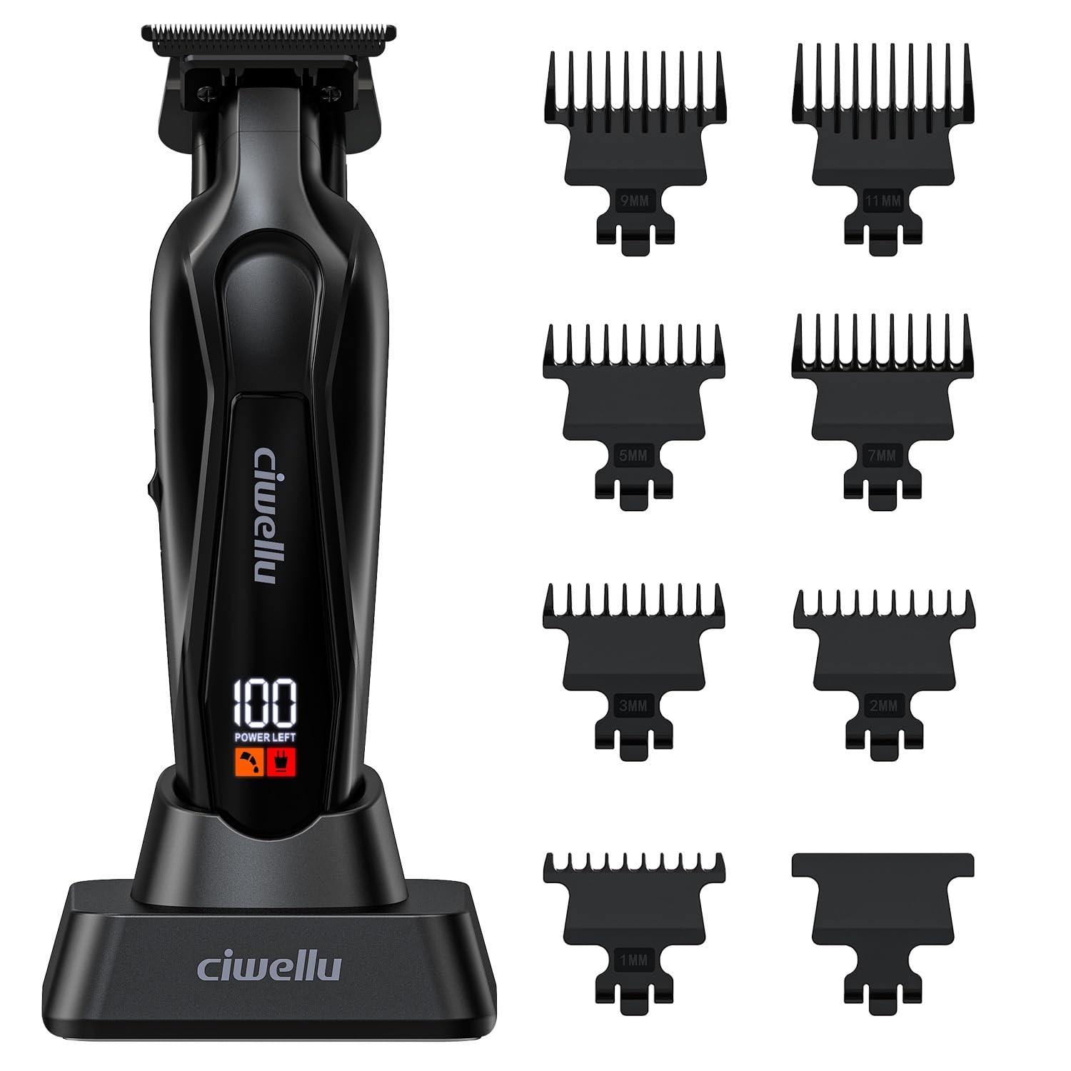ciwellu Hair Trimmer for Men, Professional Barber Liner & Beard Trimmer with …