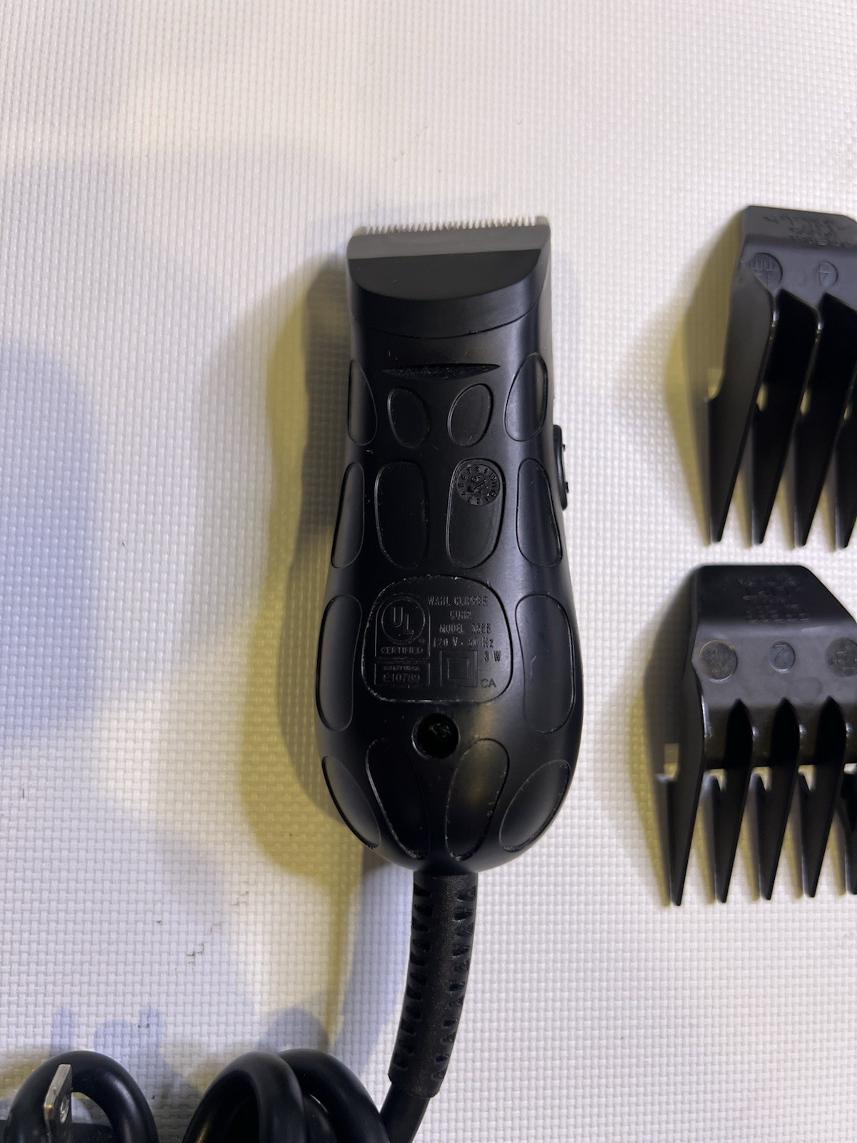 Wahl 8655 Peanut Clipper Trimmer Black Corded Trimmer