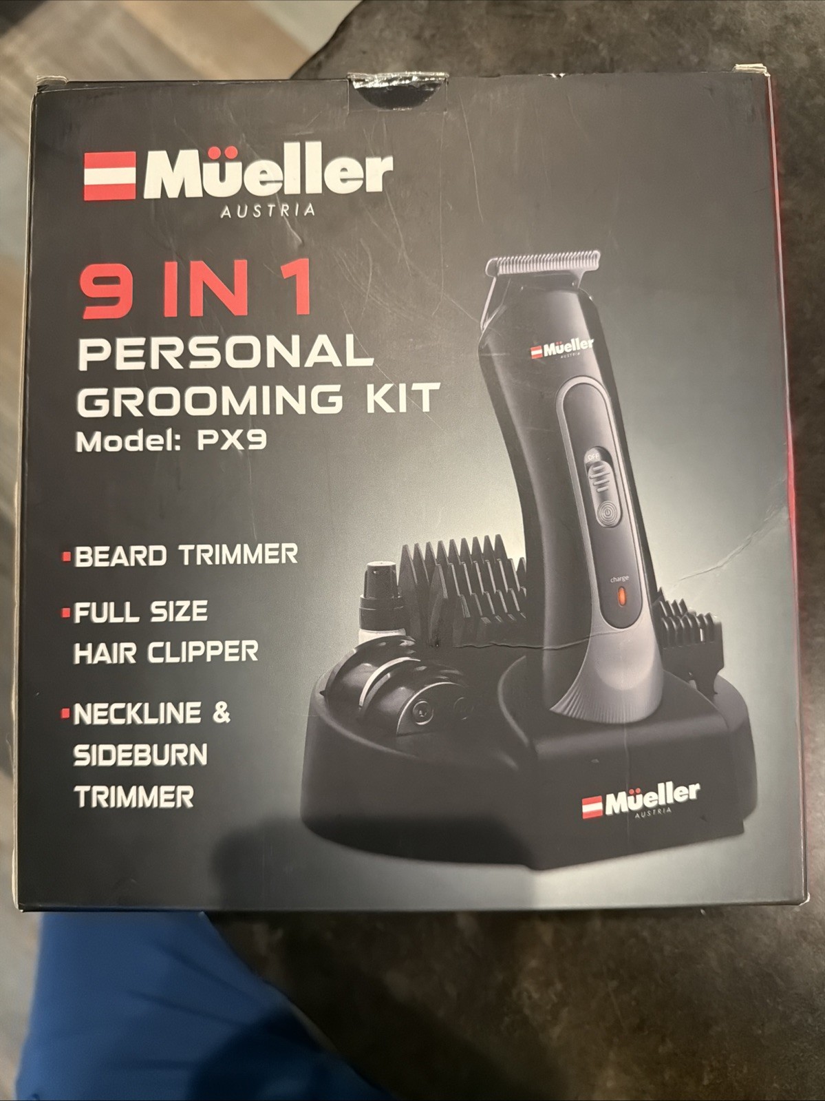 Mueller 9 In 1 Personal Grooming Kit Model PX9