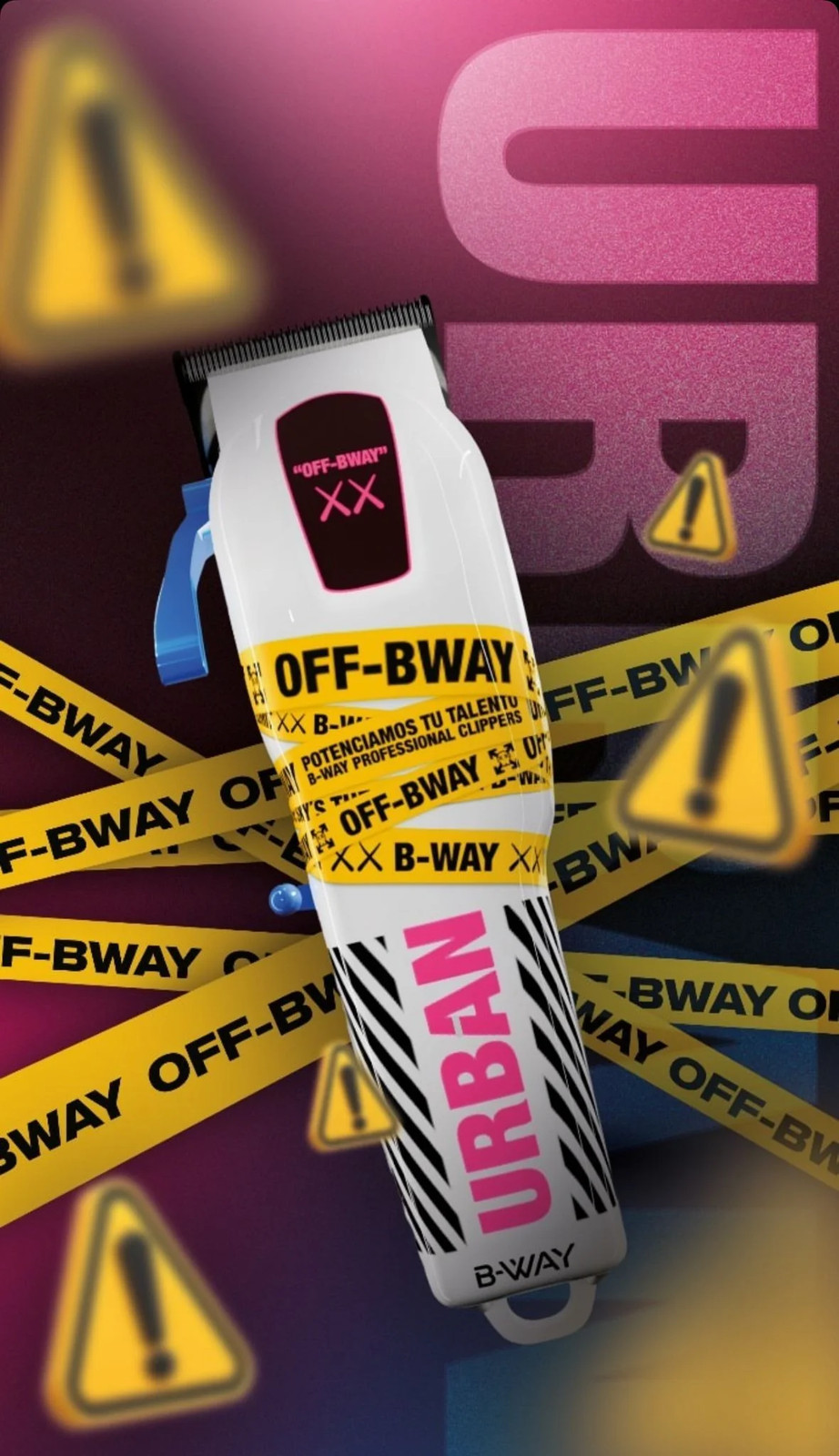B-Way Urban Cord/Cordless Clipper #BW1URBAN – Fade & Taper Power Fast Ship