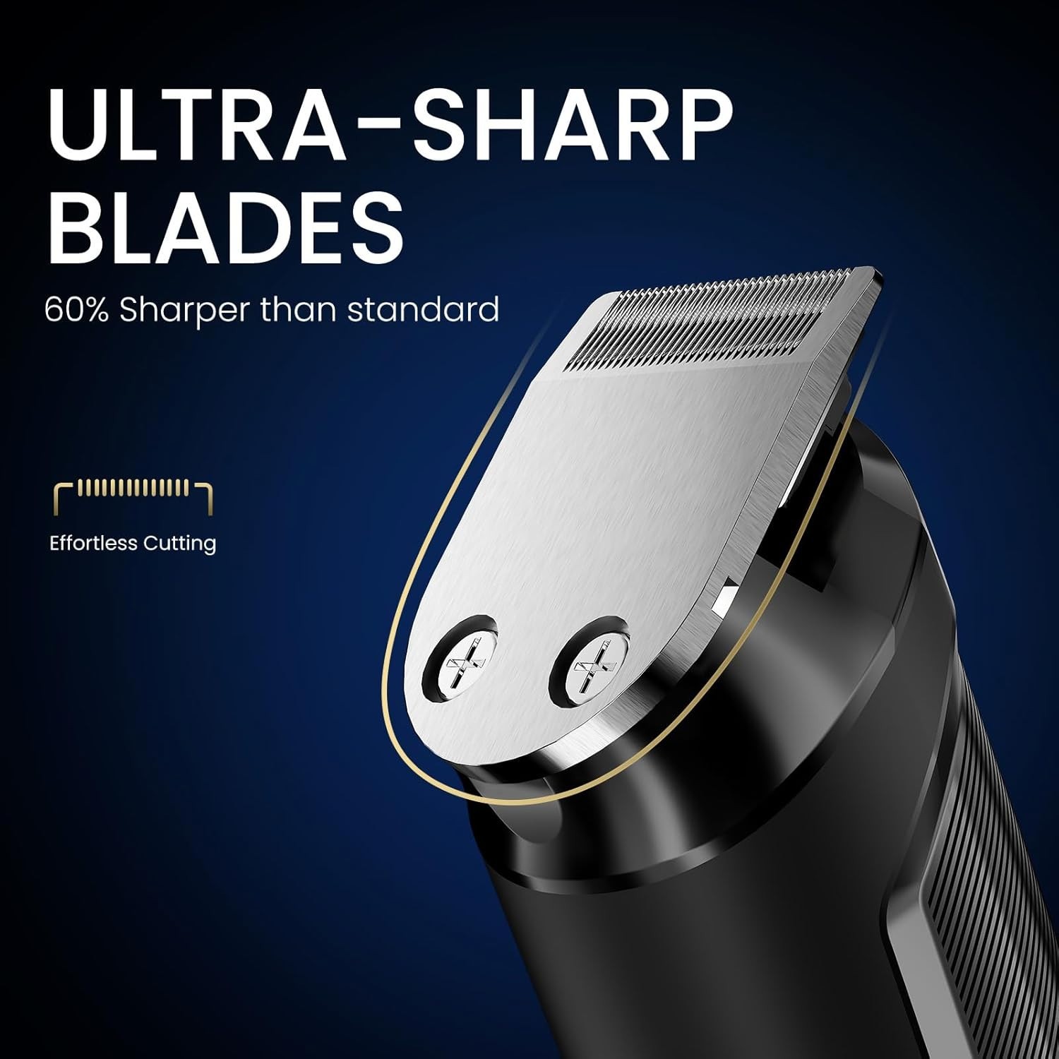Men’s All-in-One Waterproof Grooming Kit – Stylish Beard, Nose & Hair Trimmer