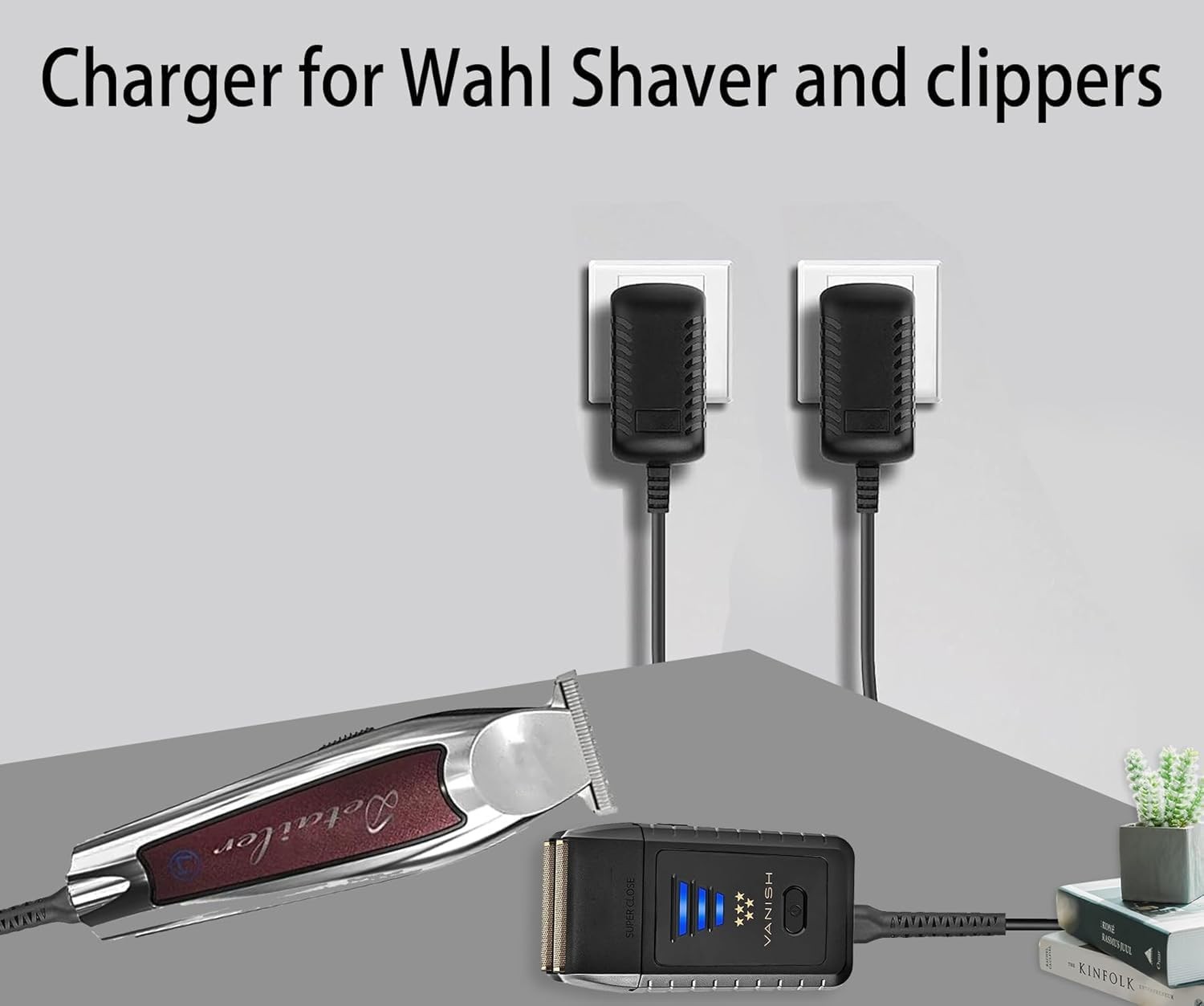 USB Charger Stand Dock for Magic Clip Senior & Detailer Cordless Clippers