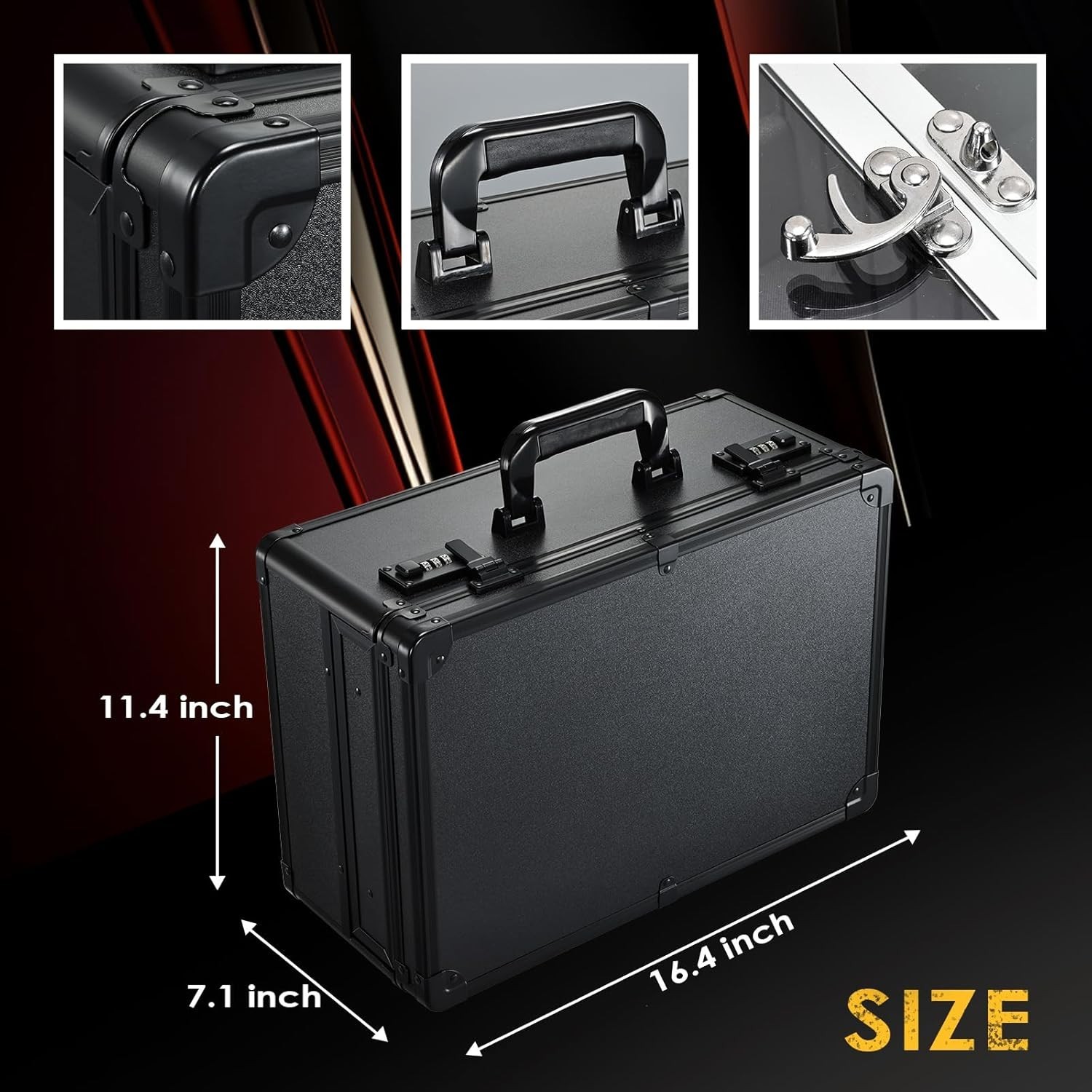 Profesional Barber Briefcase Organizer`/