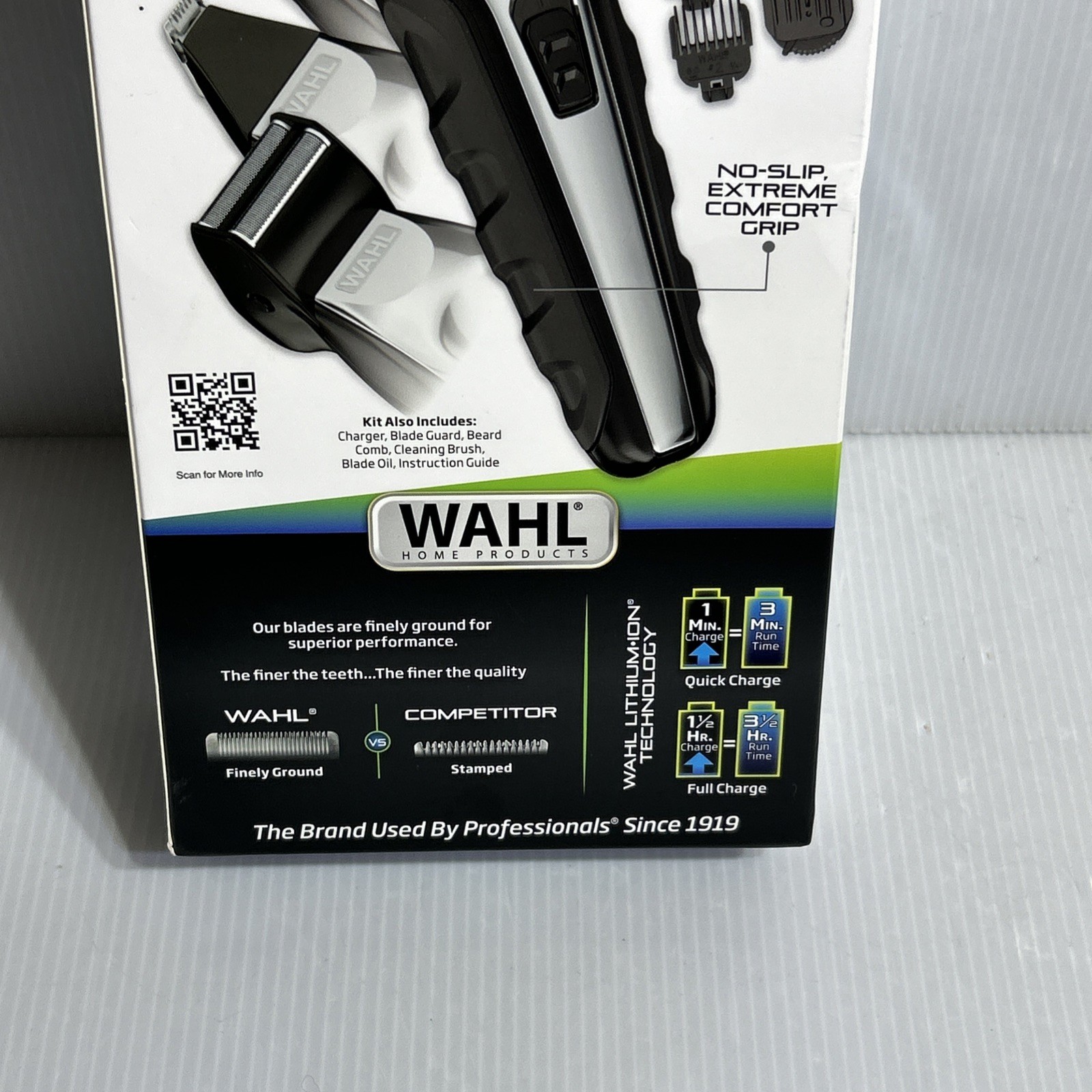 Wahl All In One Lithium Ion Trimmer Black/Silver 9888L New