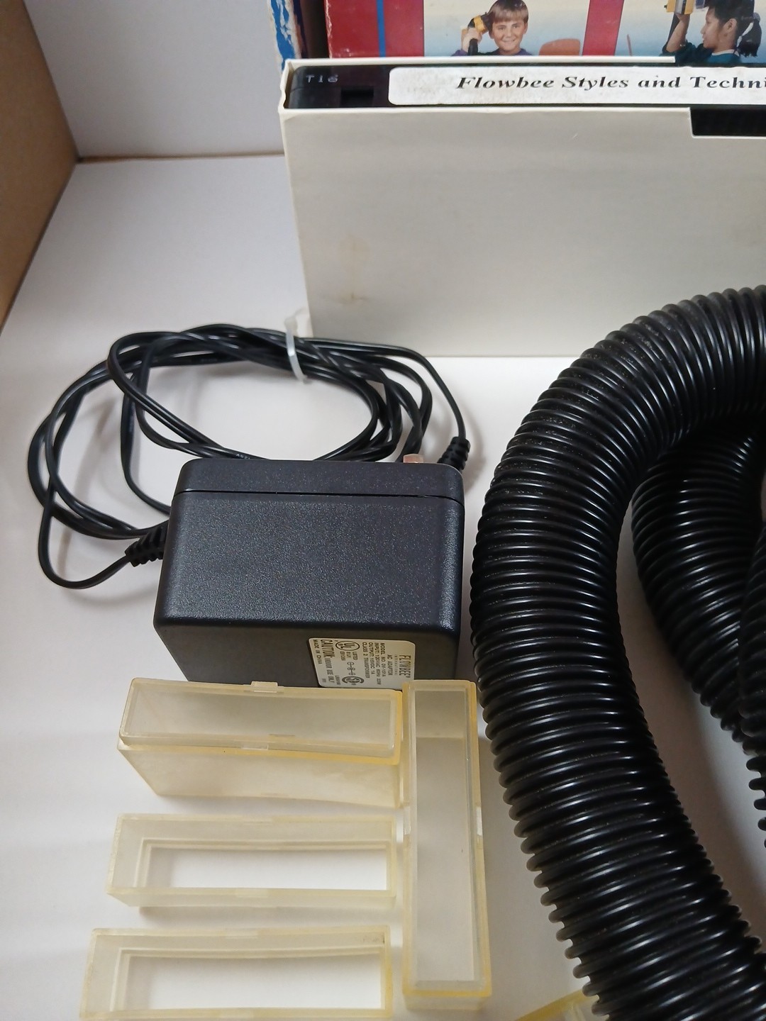 Flowbee Home Haircutting System W/ Box, VHS, And Accessories Tested