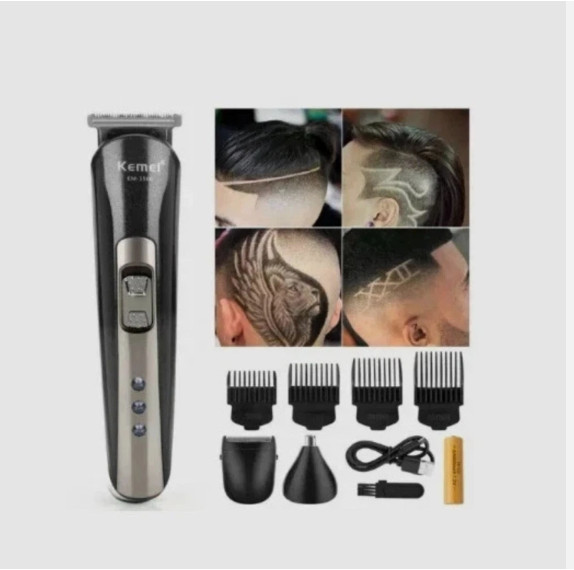 Kemei Professional Hair Clippers Cordless Trimmer Beard Cutting Machine Barber