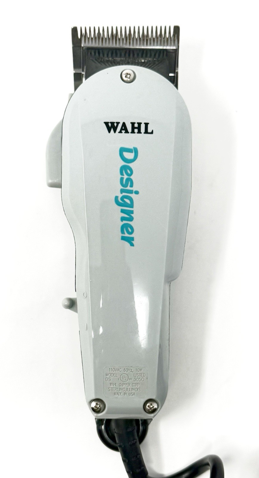 Wahl Designer Professional Hair Clipper Model DS USA Adjustable Blade Tested