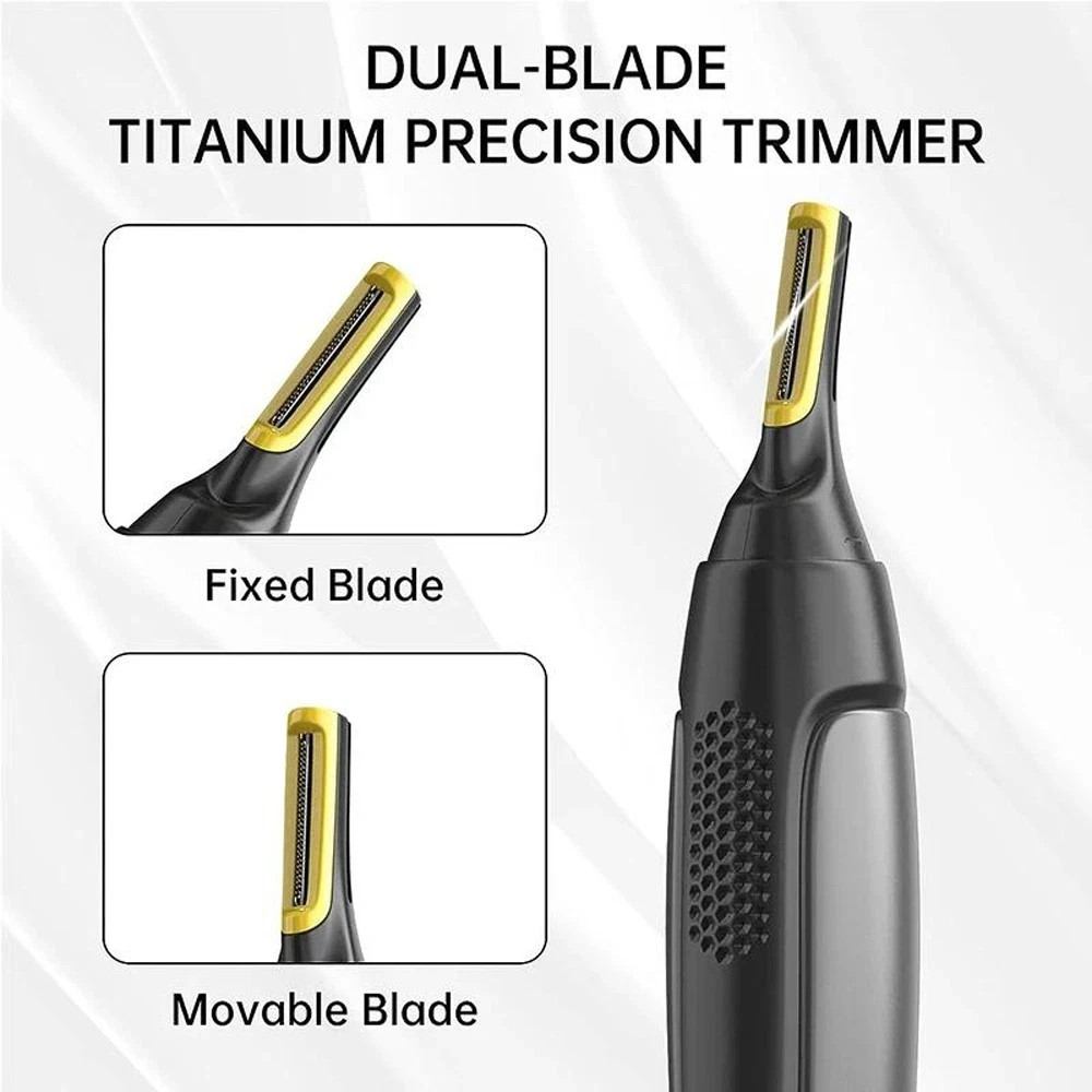 2025 NEW Nose Ear Face Neck Eyebrow Hair Mustache Beard Trimmer Shaver Clippers