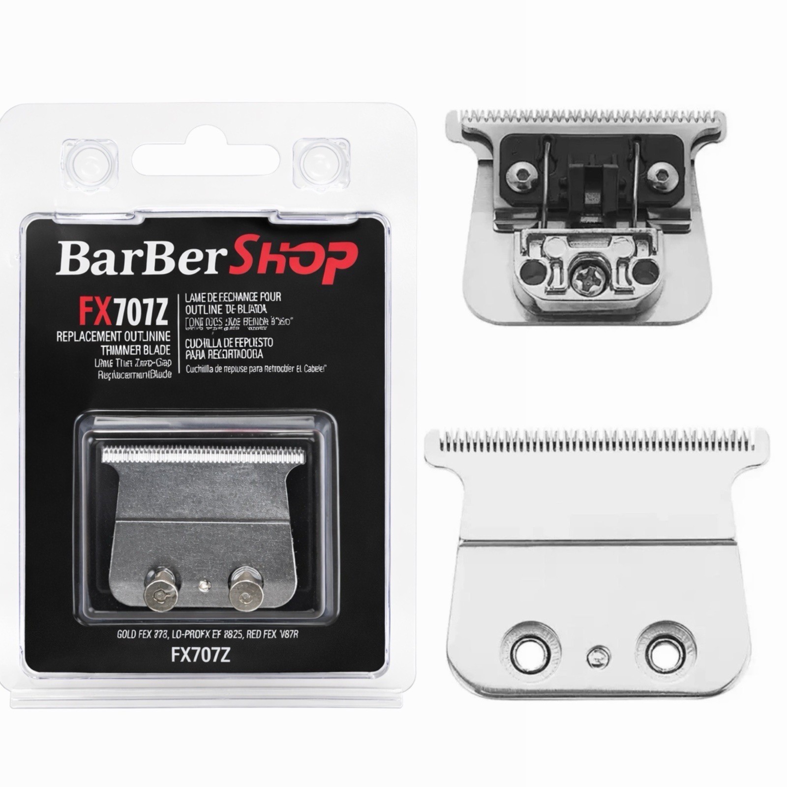 FX707Z Replacement Blade GoldFX FitsBaByliss PRO Skeleton Outline Trimmer