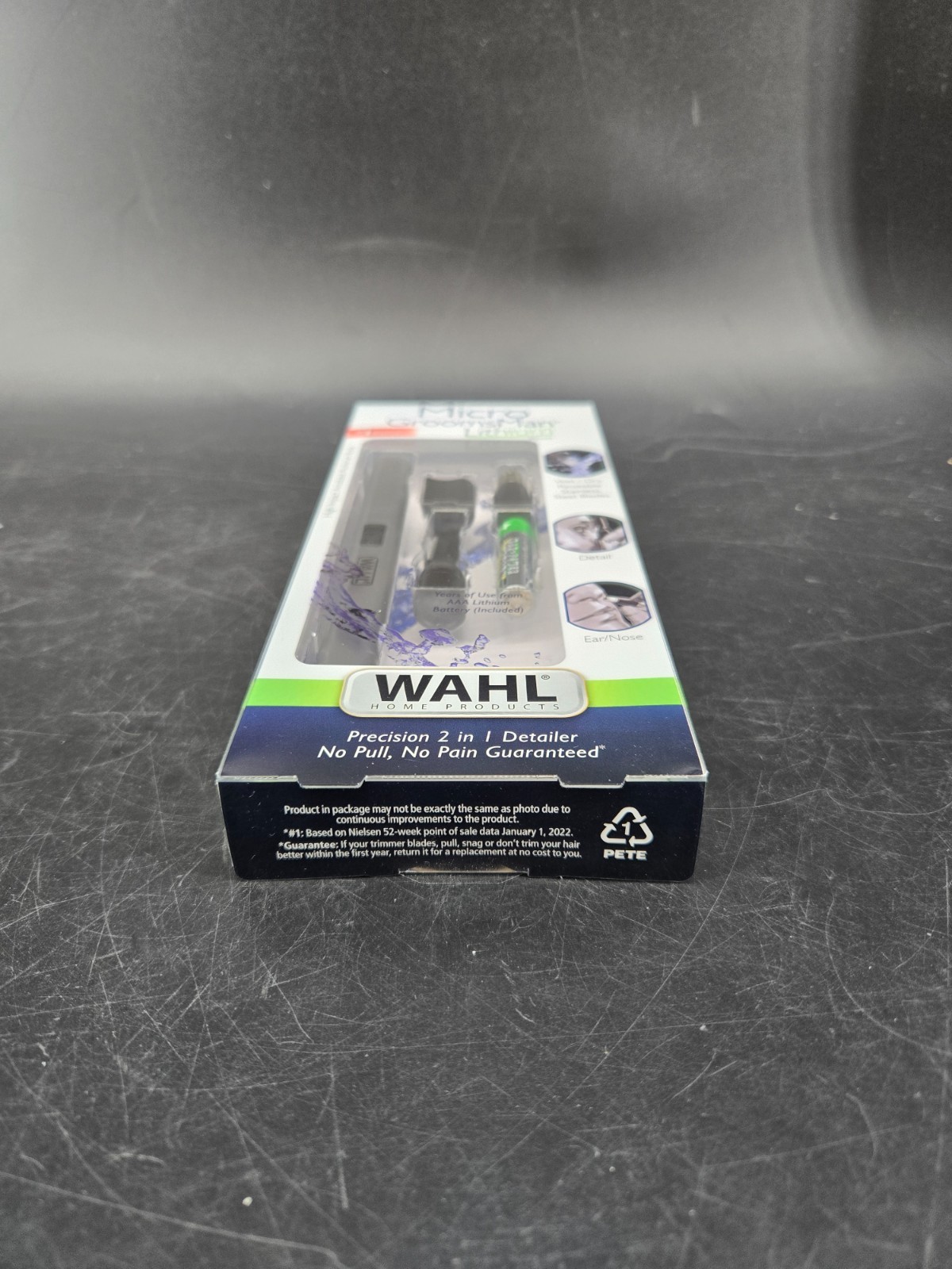 Wahl Micro GroomsMan Lithium 2 in 1 Trimmer Kit – Silver