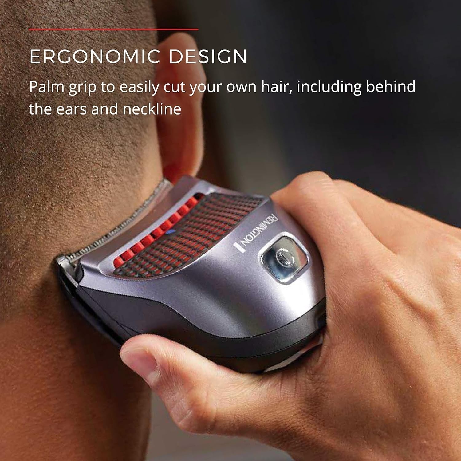 Remington HC4250 Shortcut Pro Self Haircut Kit Lithium Cordless Clipper 9 Combs
