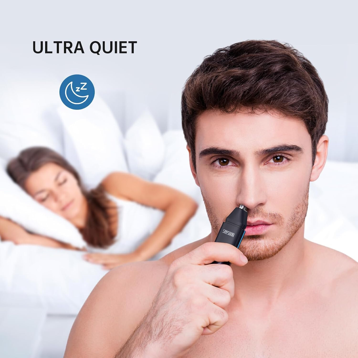 Nose Hair Trimmer for Men – 2024 Professional Painless Ear Hair Trimmer