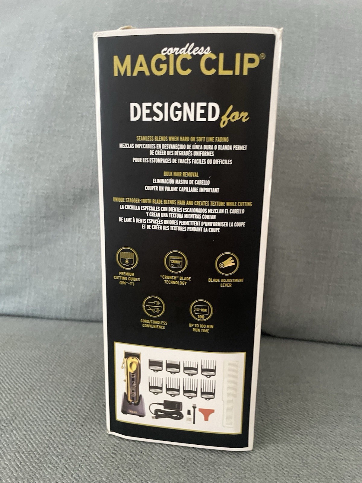 Wahl Cordless Magic Clip Professional 5 Star Edition 8148 Gold Black 2022