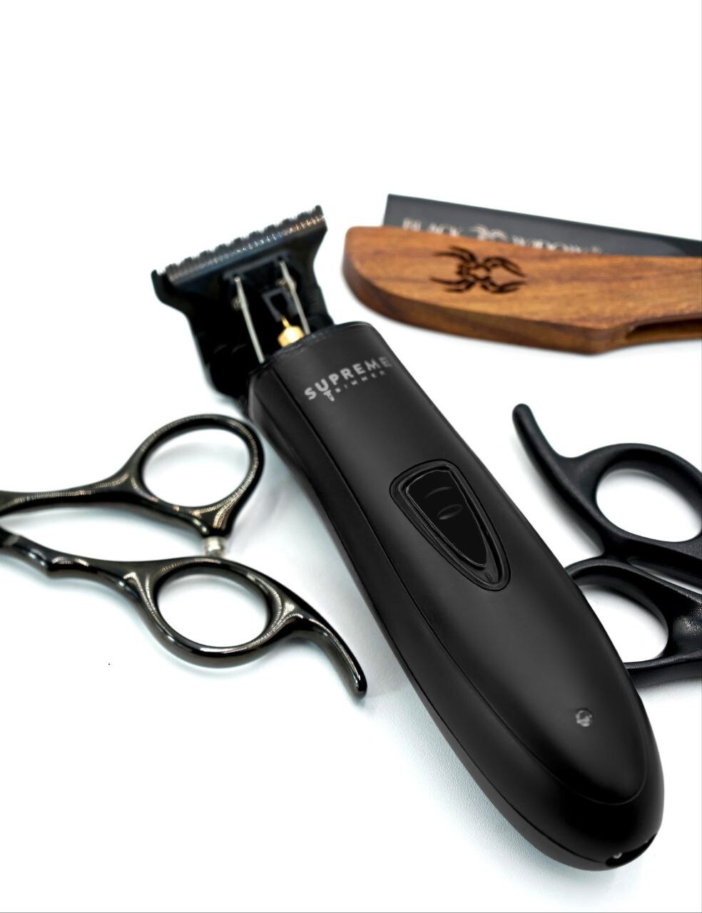 Supreme Trimmer 2-in-1 Pro Clipper & T-Shaper Combo | STC5030 & ST5220 Black