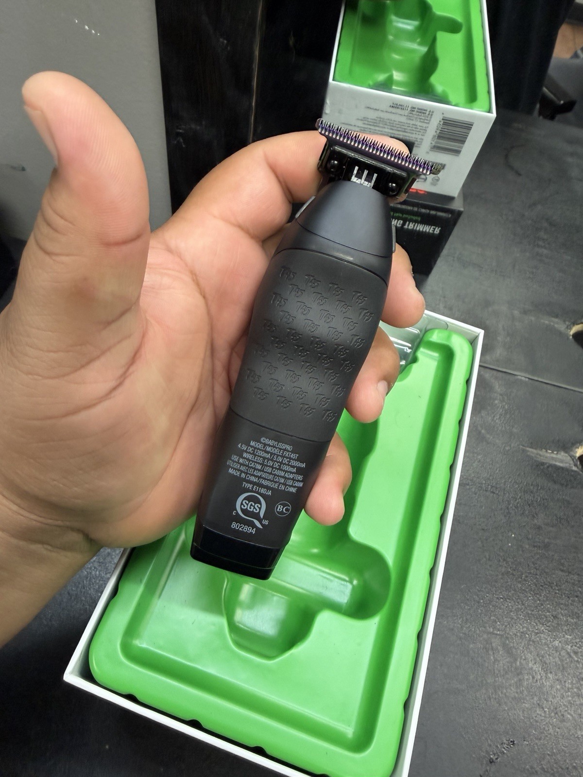 BabylissPro X Tomb45 Wireless Charging Trimmer #FXT45T
