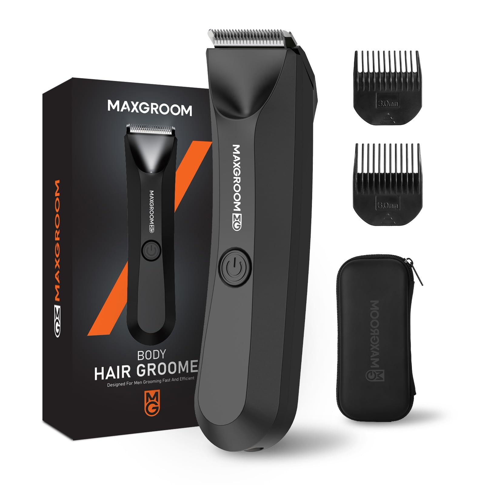 Manscape Body Hair Trimmer for Men, IPX7 Waterproof Pubic & Groin Hair Trimme…