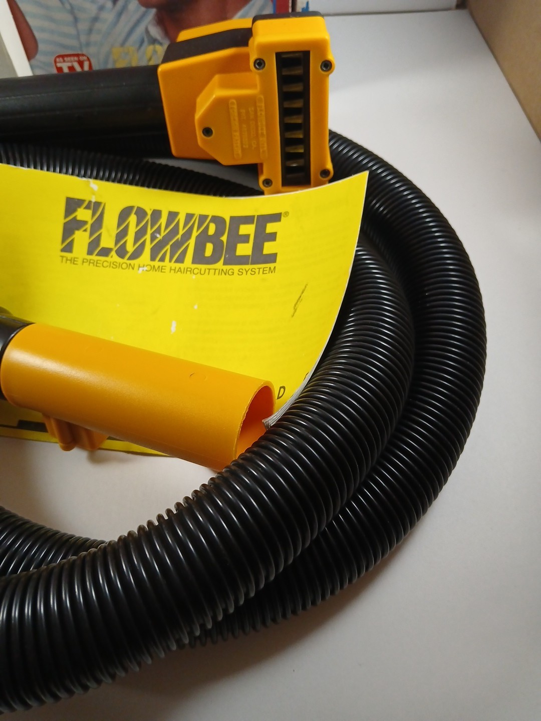 Flowbee Home Haircutting System W/ Box, VHS, And Accessories Tested