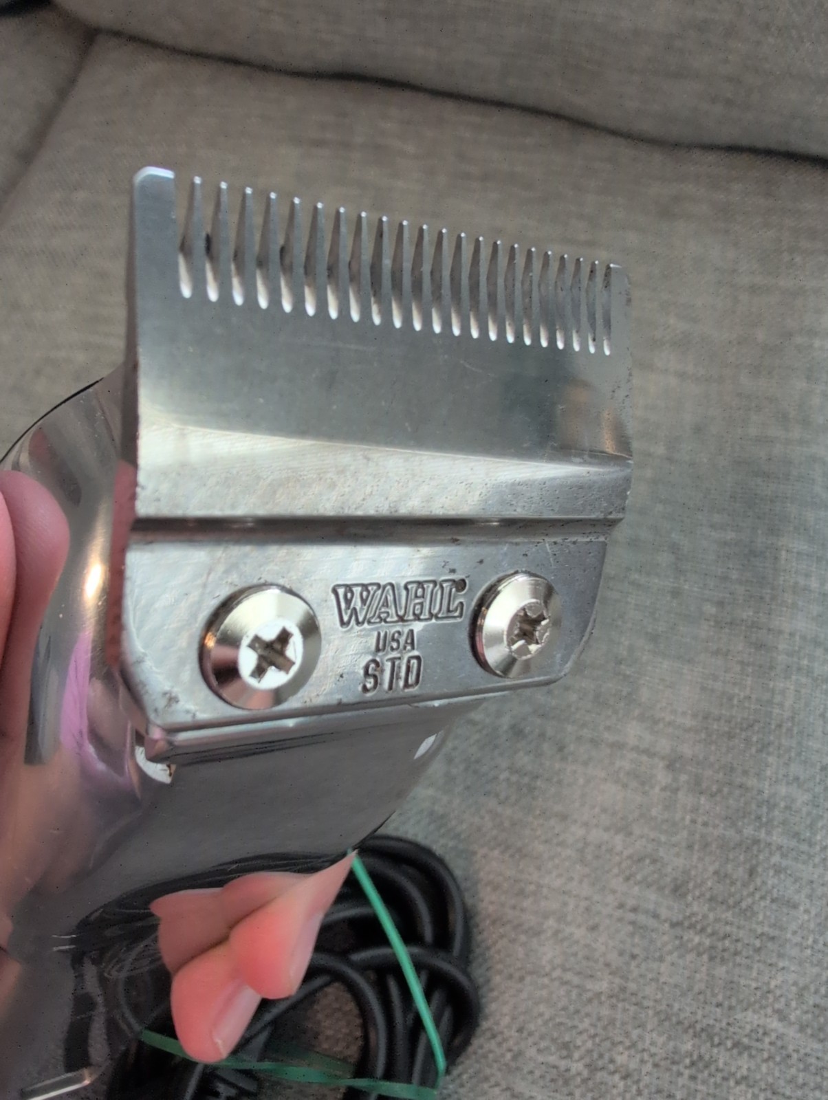 Wahl Professional 5-Star Senior Hair Clipper Model 850 Corded-Metal Housing Test