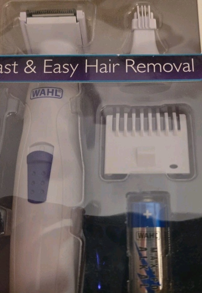 Wahl True Confidence Fast & Easy Hair Removal Face & Body Hair Kit New B-10