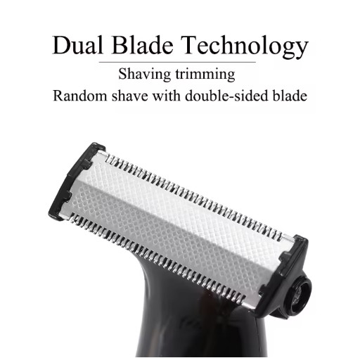 HTC Men’s Electric Body & Groin Hair Trimmer – Rechargeable Pubic Grooming Shave
