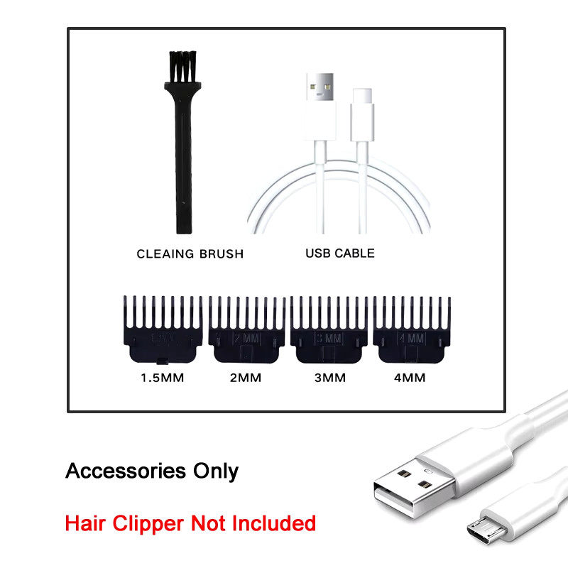 Electric Hair Cutting Machine Vintage T9 Clipper Hair Rechargeable Man Shaver Tr