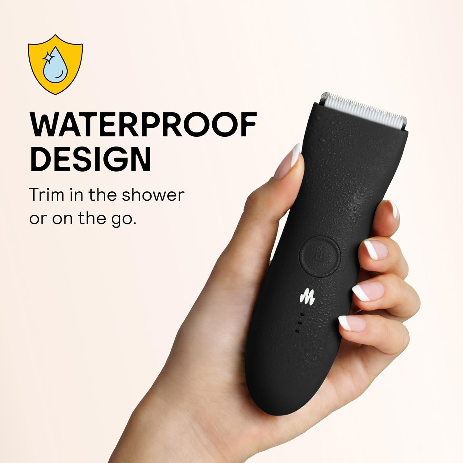 Versatile Waterproof Body Hair Trimmer for Men & Women | Onyx Ceramic Blades