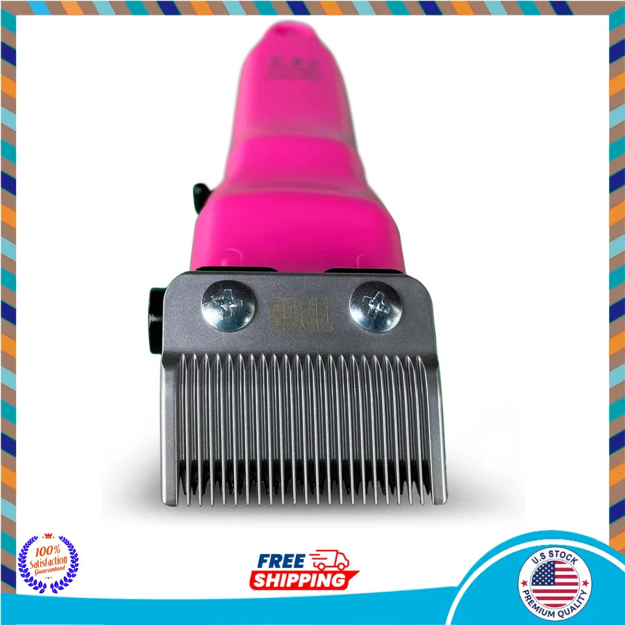 TPOB Slime 2 Barber Hair Clippers 6800 RPM X Fade Blade Matte Green Pink