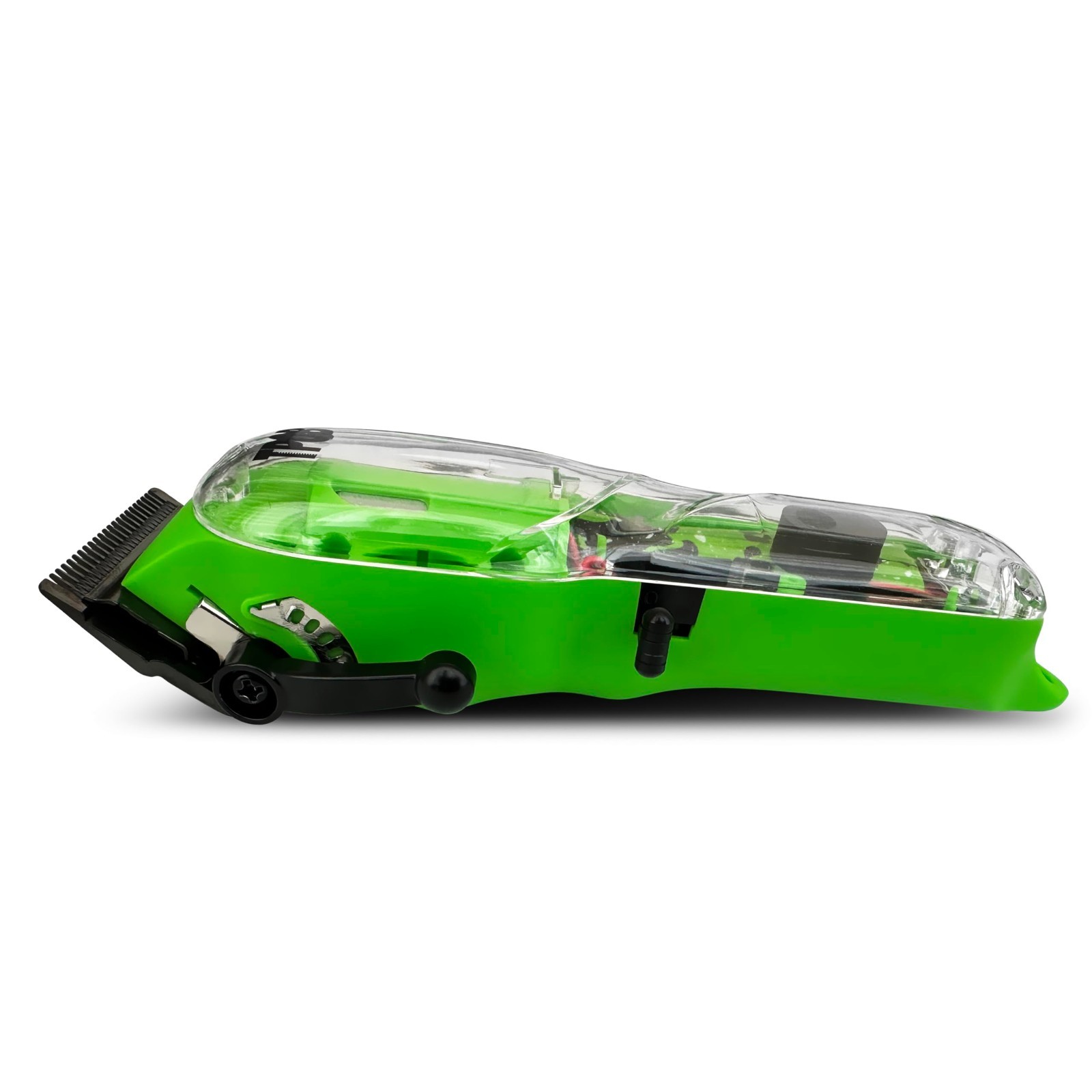 High-Speed Hair Clippers for Men – 6800 RPM, Matte Green Case, X Fade Blade