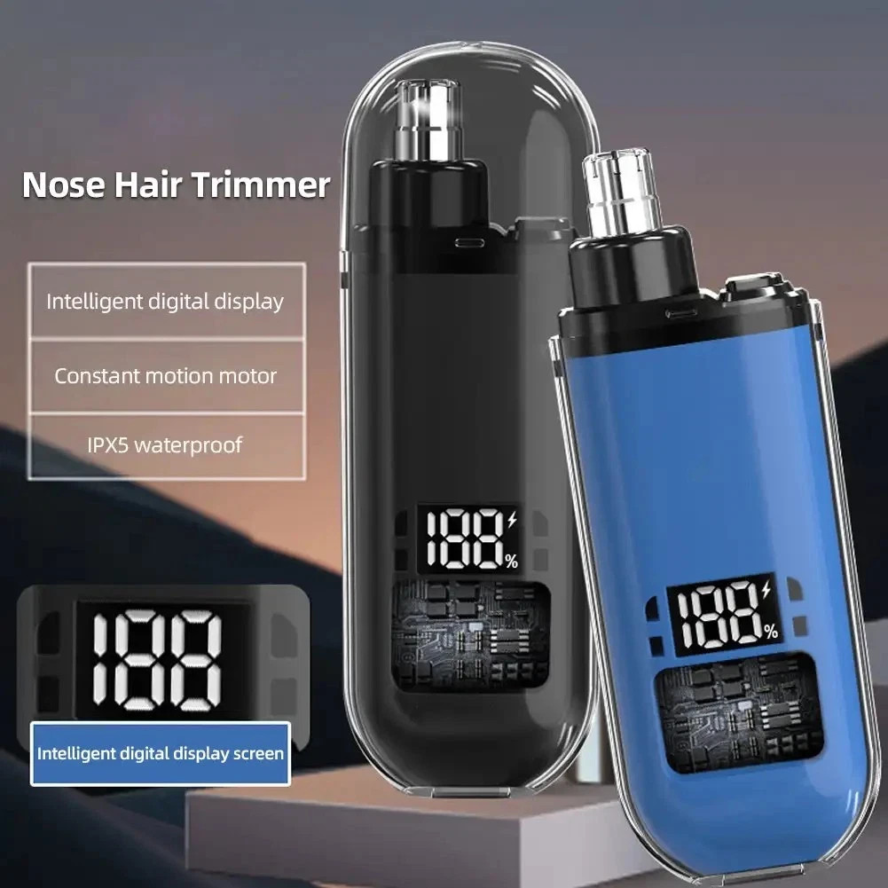 USB Rechargeable Nose Ear Hair Trimmer for Men Portable Clipper Original