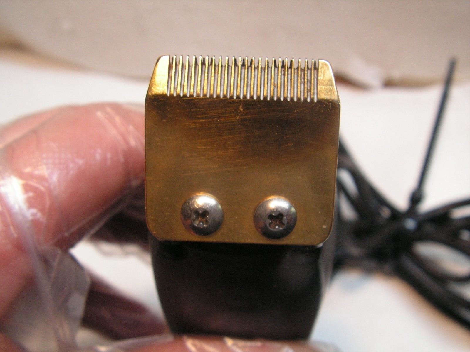 Wahl AC Trimmer Professional Clippers Model ACT Black TESTED & WORKS Gold Cutter