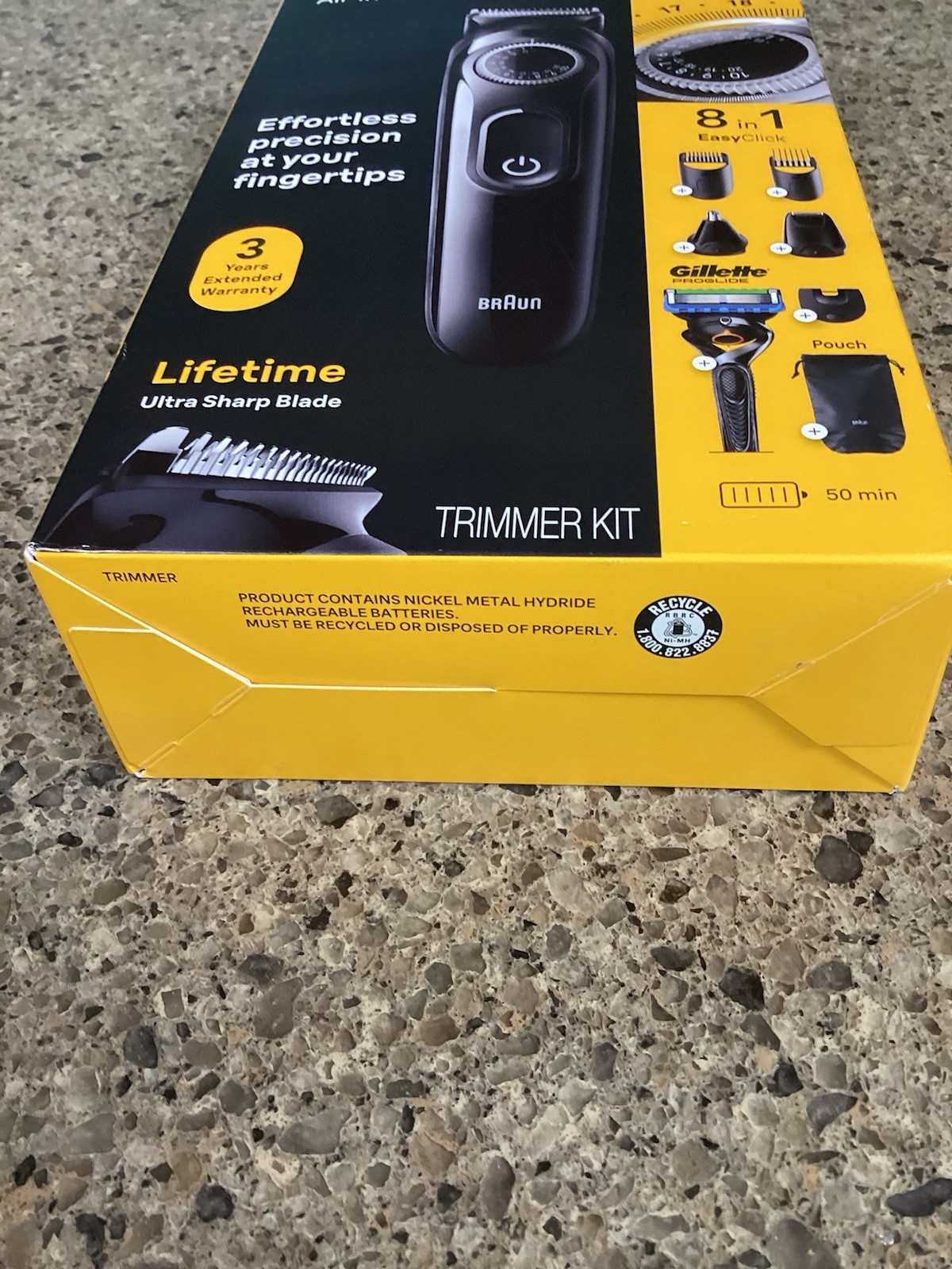 Braun All-in-One 3 8-in-1 Beard & Head Trimmer Razor Kit AIO3470 NEW