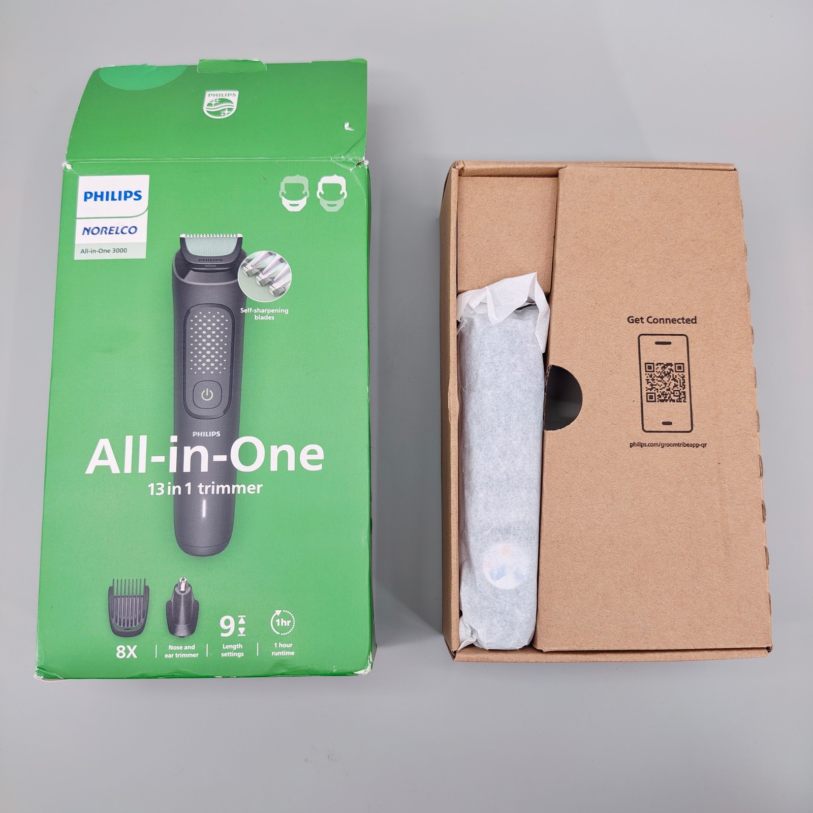 Philips Norelco MG3919/50 All-in-One 3000 13-Piece Men’s Trimmer Kit Black