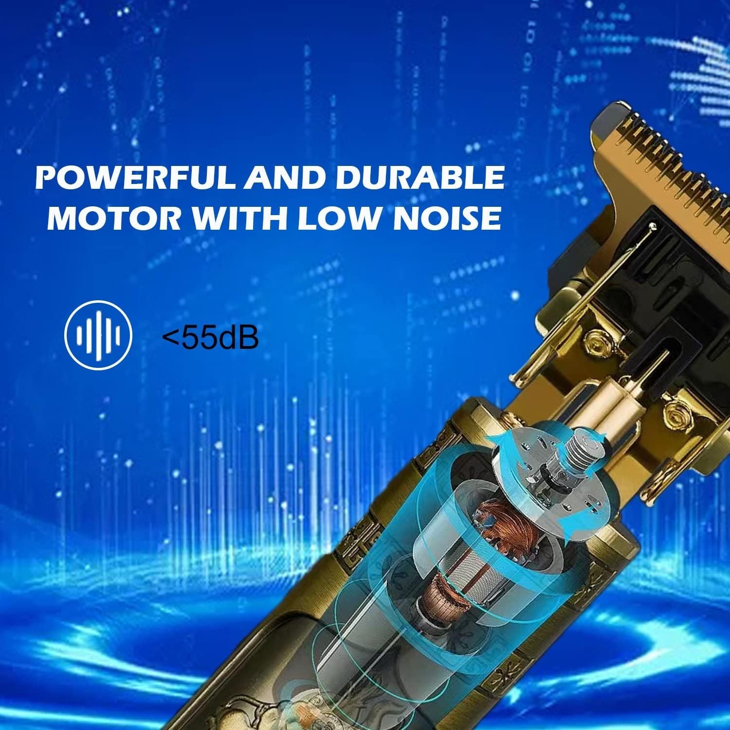 Portable Hair Cutting Machine T9 Vintage Hair Trimmer For Men USB Fast Charging