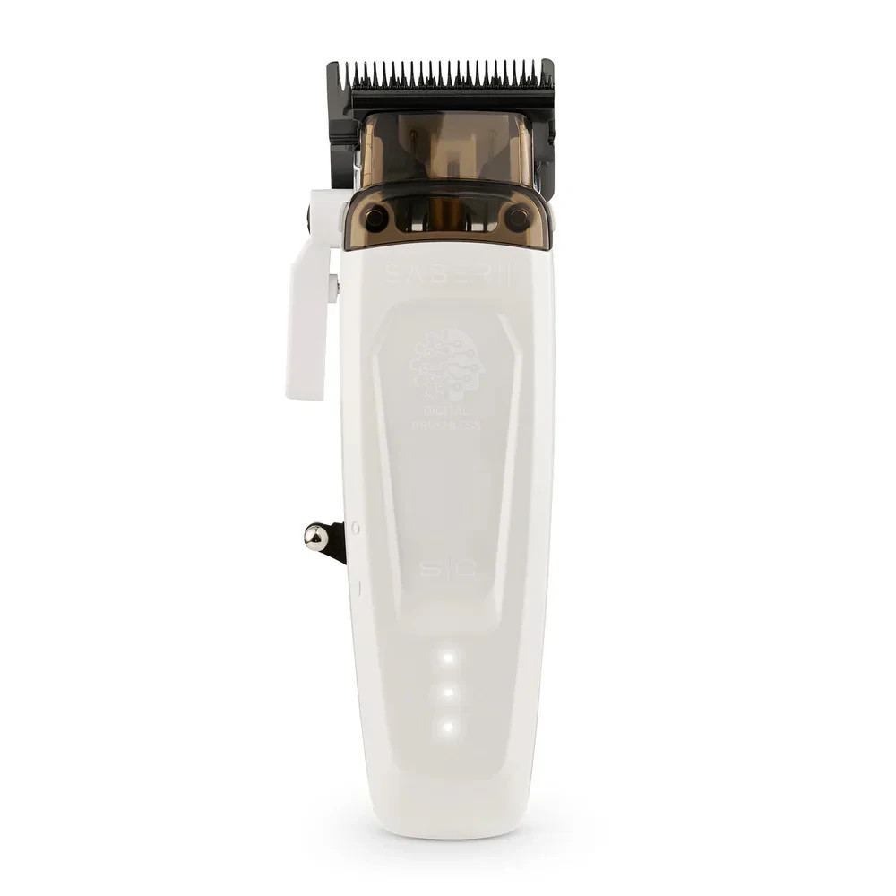 StyleCraft Saber II Clipper & Trimmer White Ghost Limited Edition Combo – NEW