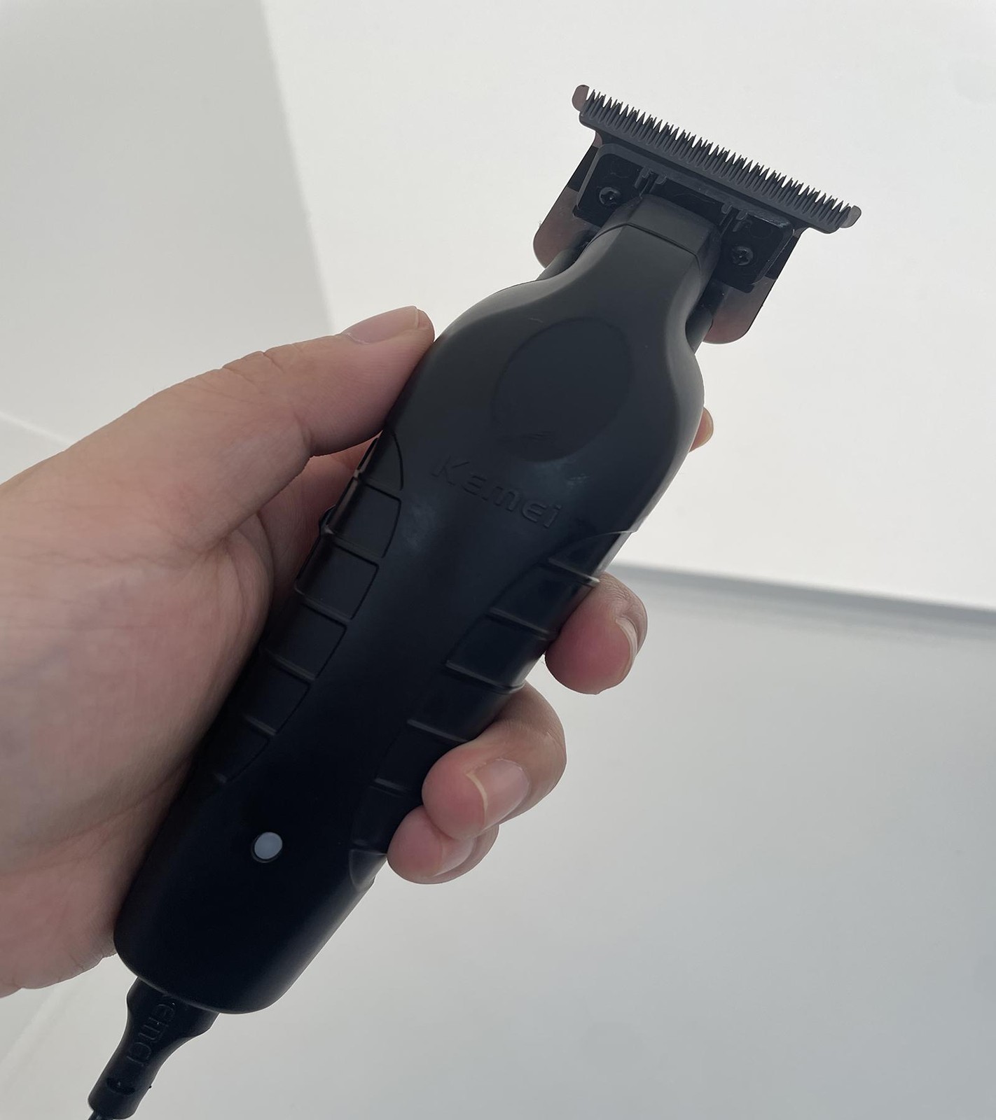 Kemei 2299 Professional Hair Clipper 0mm Zero Gap Cordless Barber Trimmer