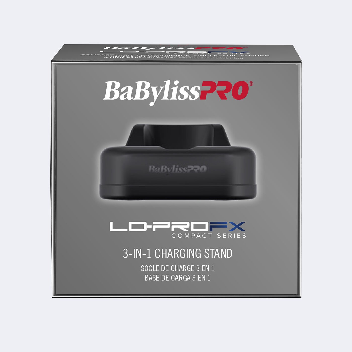 BaBylissPRO Compact Series LO-PROFX 3-in-1 Charging Stand #FXCLPB