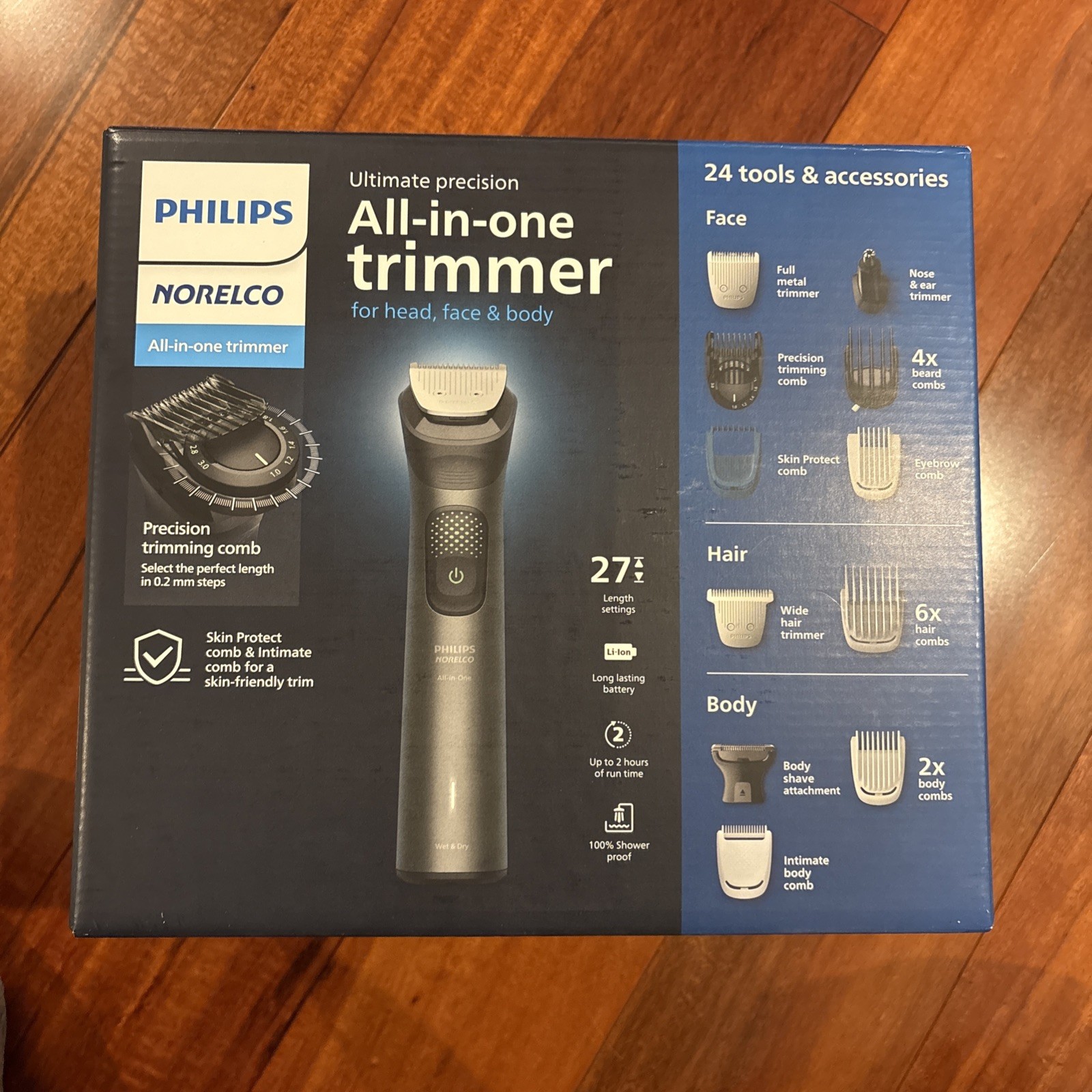 Philips Norelco All in One trimmer for head, face & Body
