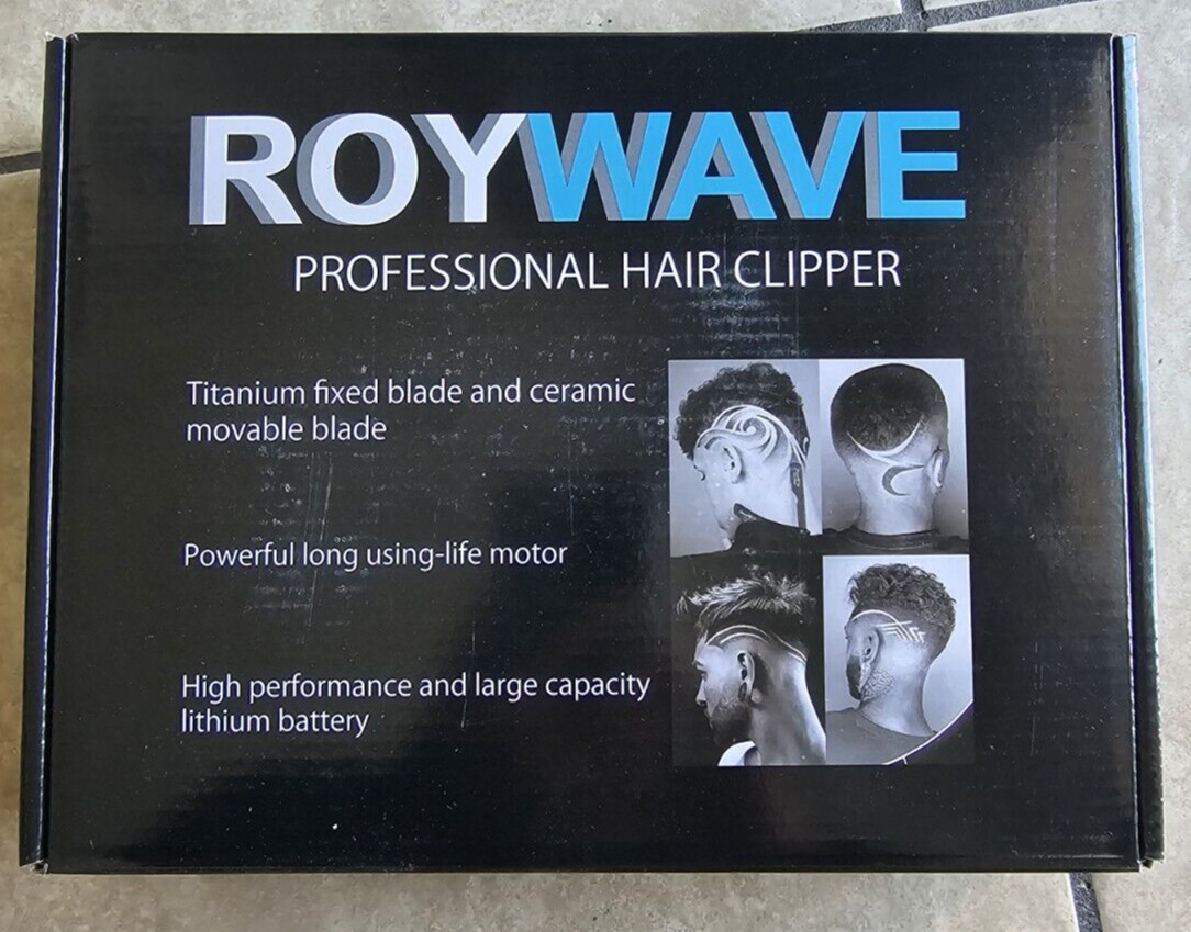 ROYWAVE Professional Cordless Hair Clipper (Brand new)