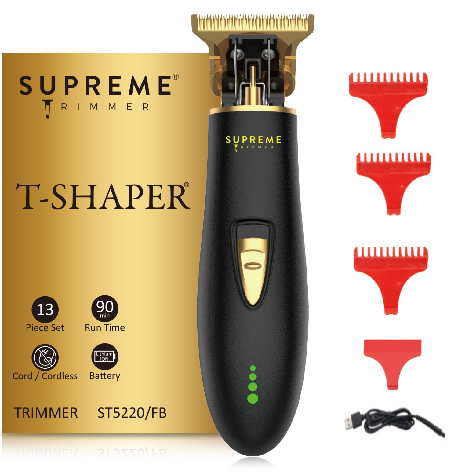Supreme Trimmer T-Shaper Beard & Hair Trimmer – Factory Recertified