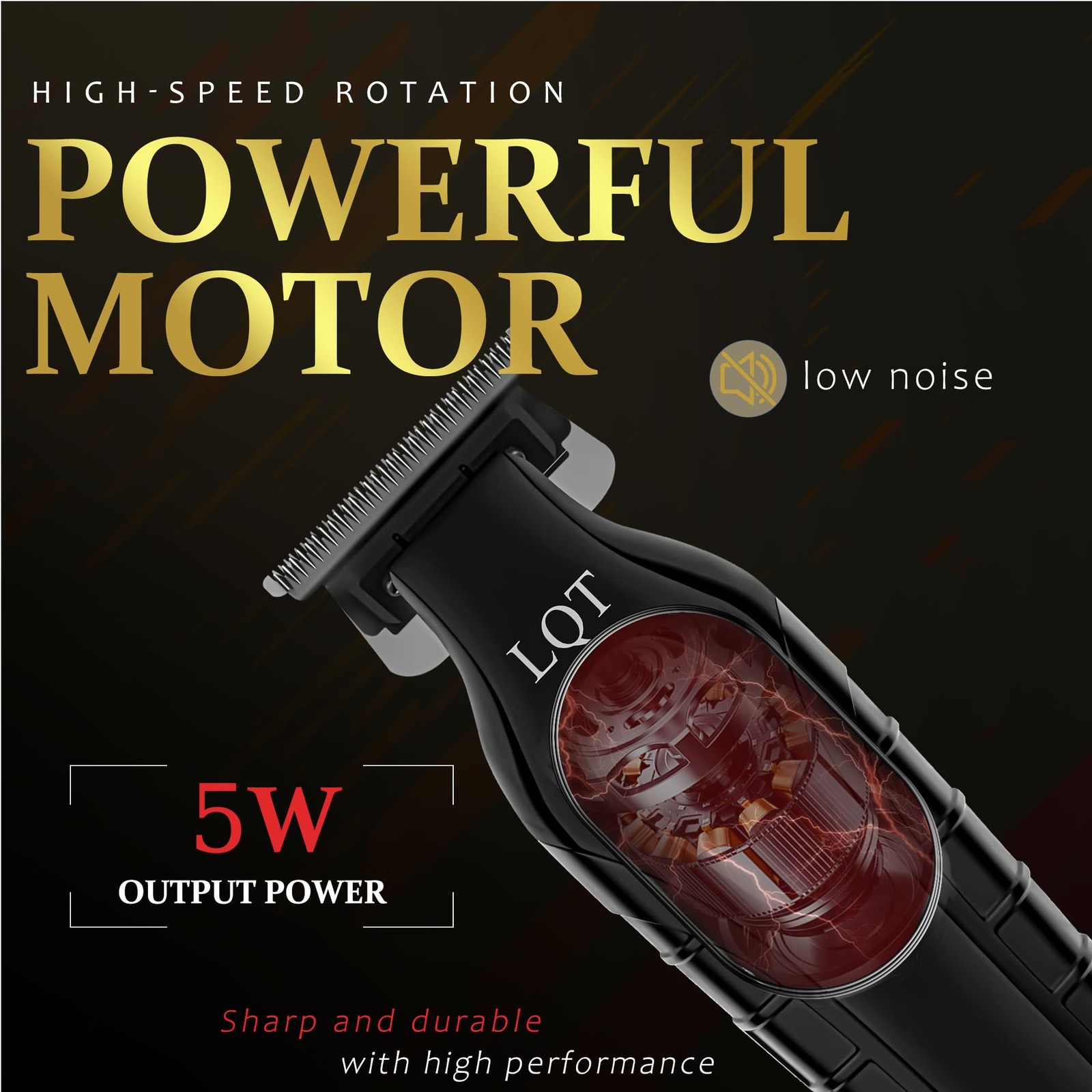 902 Professional Hair Trimmer for Men Cordless Beard and Mustache Trimmer Rec…