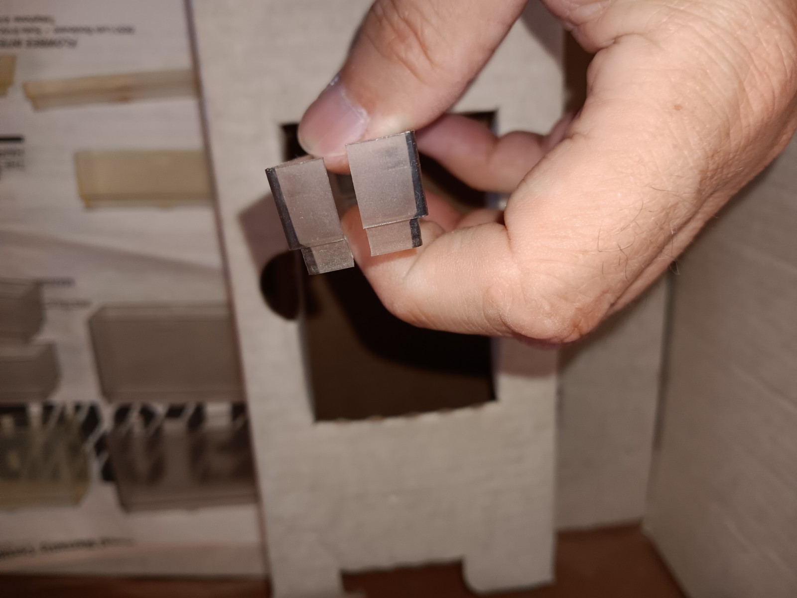 Flowbee Haircutting System tested in box with attachments