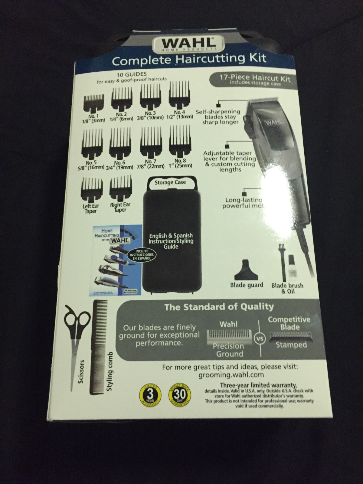 Wahl 92432301 Complete Home Cut Hair Clipper Kit