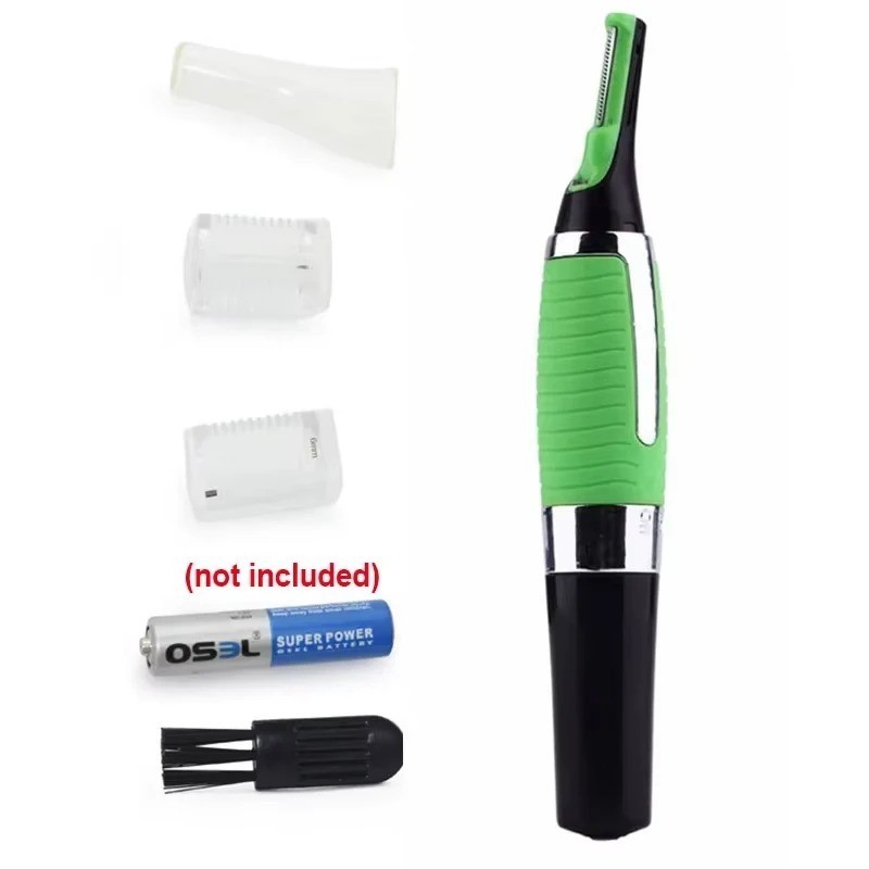 Hot Men Nose Ear Face Neck Eyebrow Hair Mustache Beard Trimmer Shaver Clipper