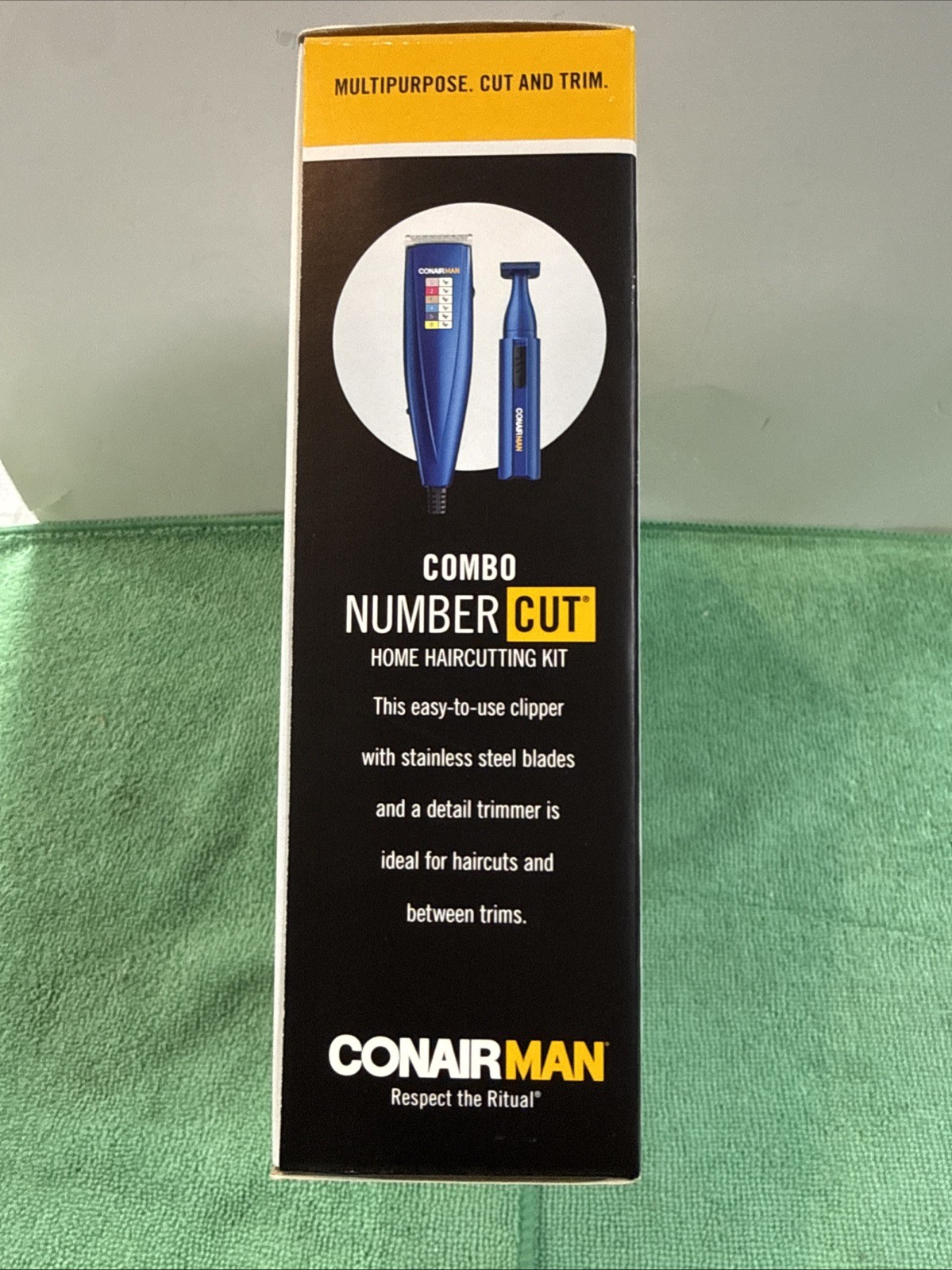 NEW Conair Man Combo Number Cut Home Haircutting Kit