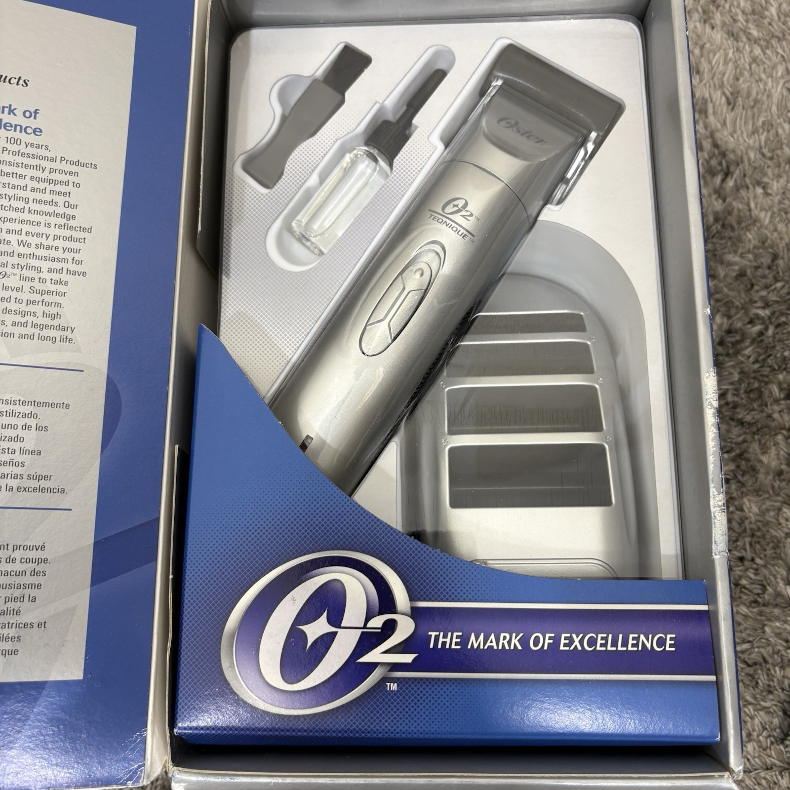 Oster Teqnique Cord/Cordless Clipper Model 76995-010