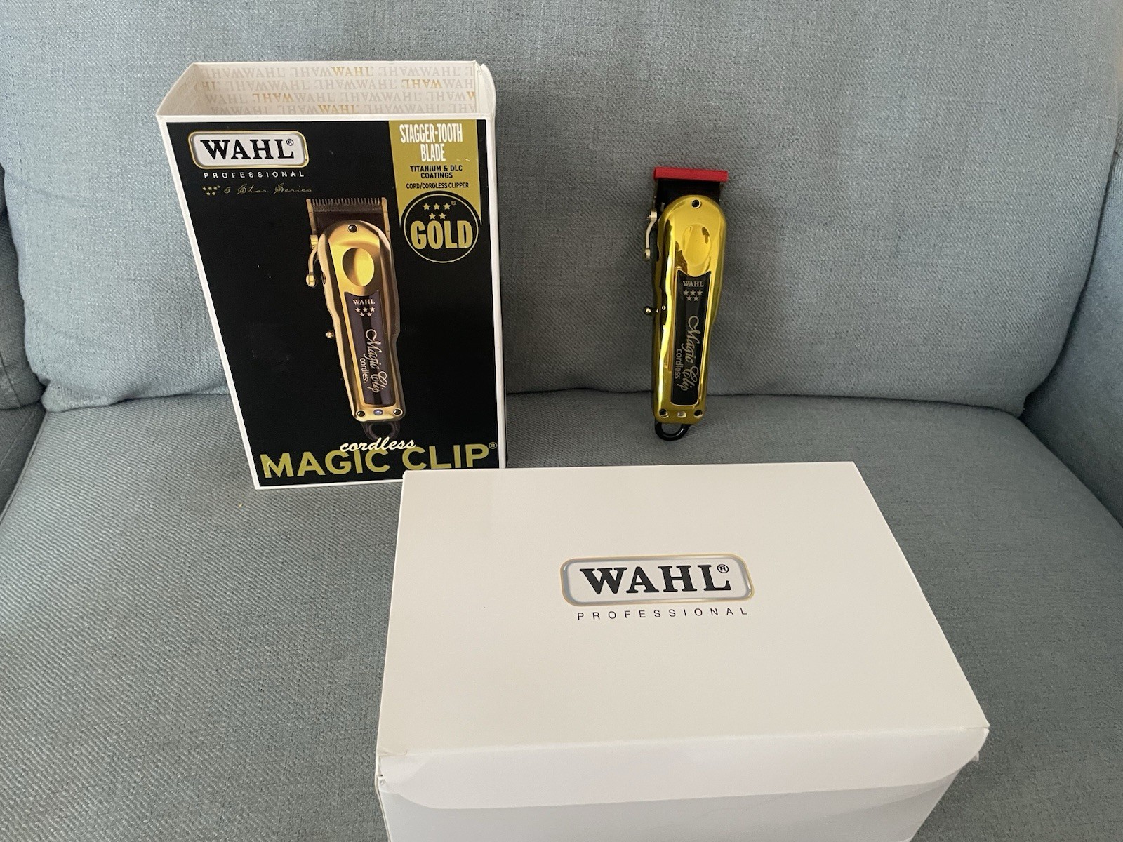Wahl Cordless Magic Clip Professional 5 Star Edition 8148 Gold Black 2022